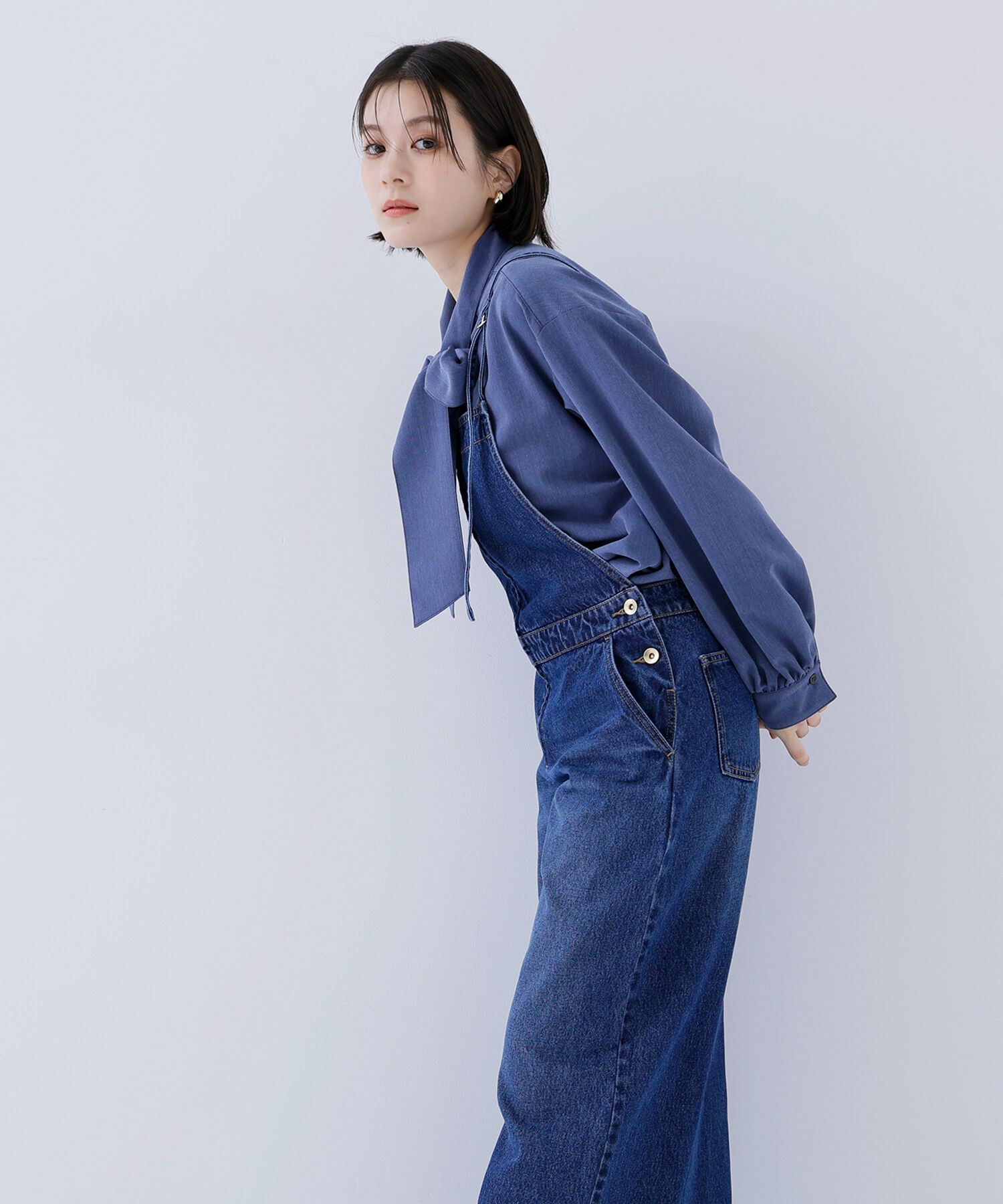  「デニムオールインワン」|ワンピース|