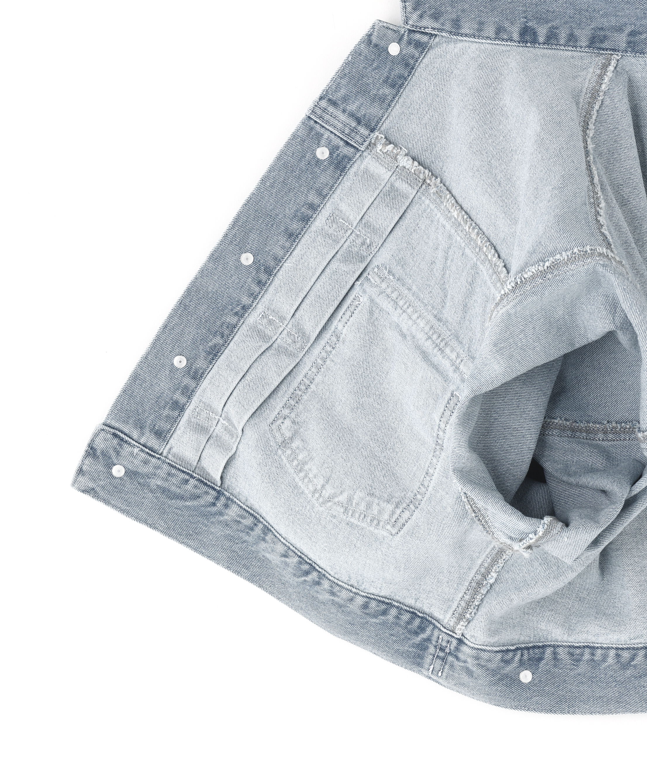  「ショートデニムジャケット」|ブルゾン・スタジャン|