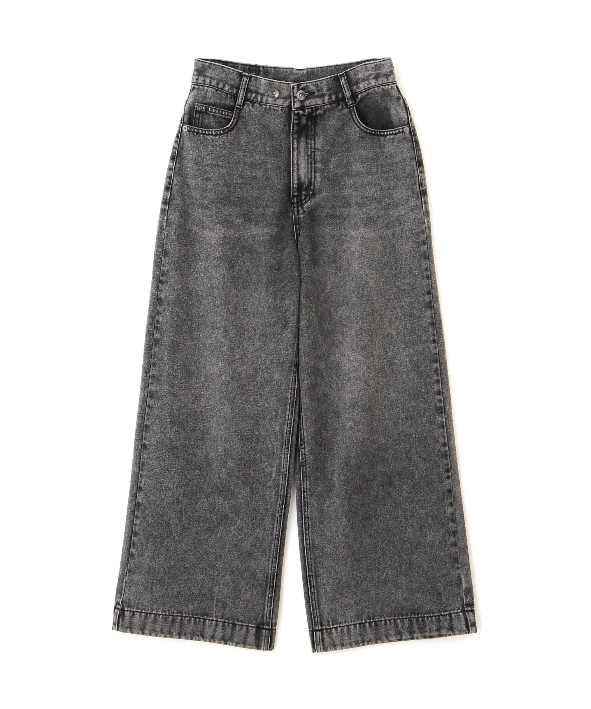  「裾ボタン2wayバギーデニムパンツ」|その他|
