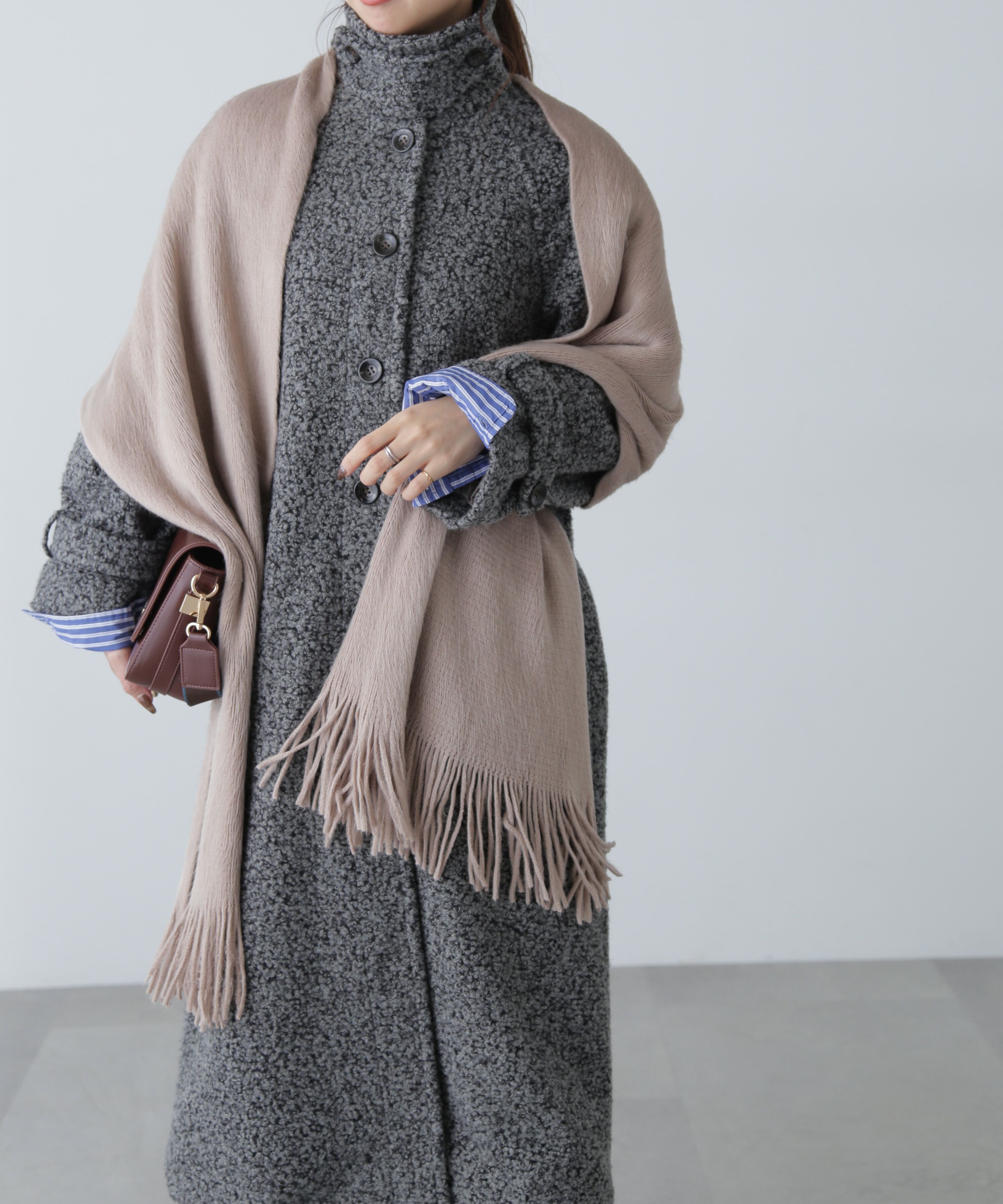  「2wayブークレステンカラーロングコート」|その他|