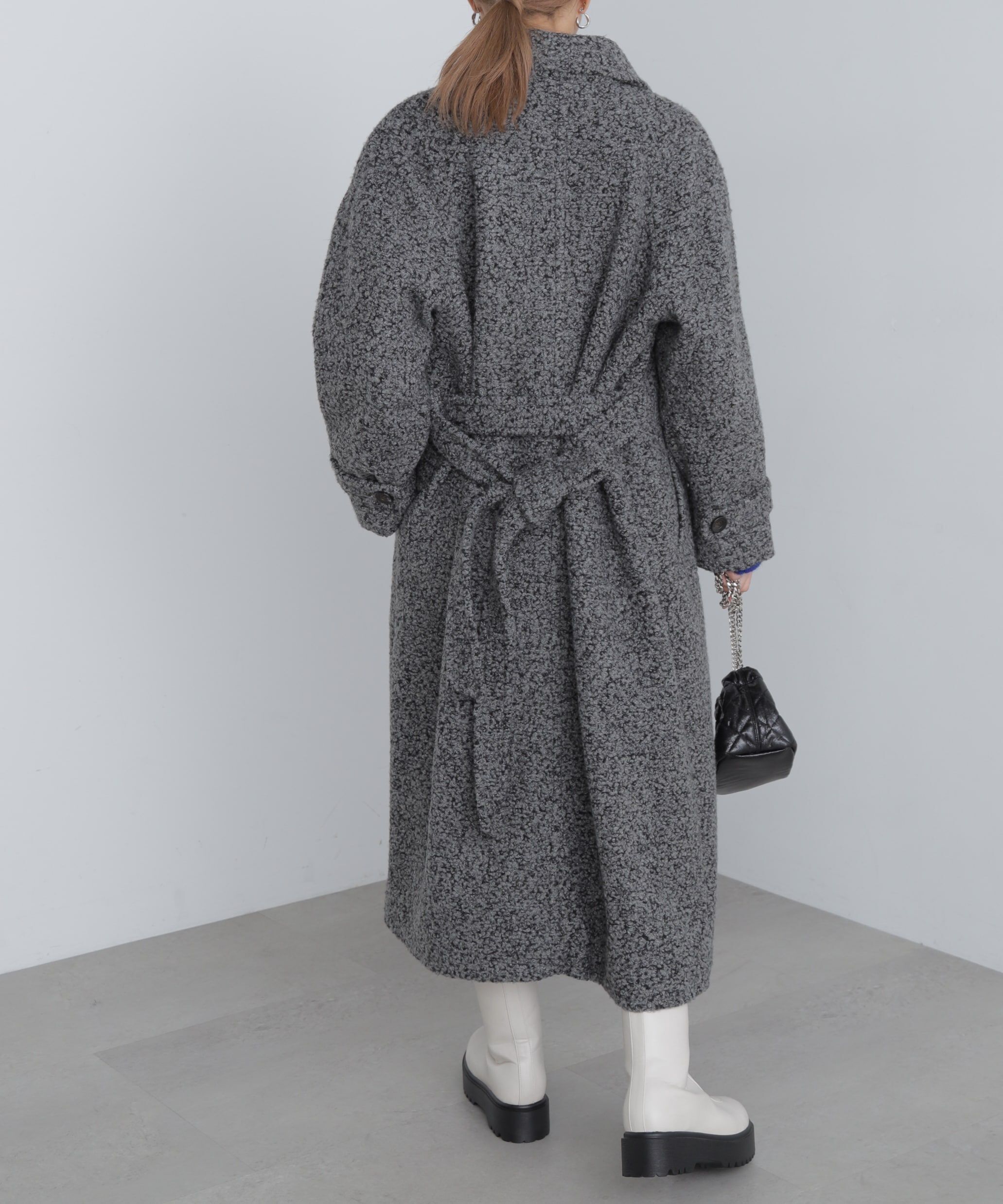  「2wayブークレステンカラーロングコート」|その他|