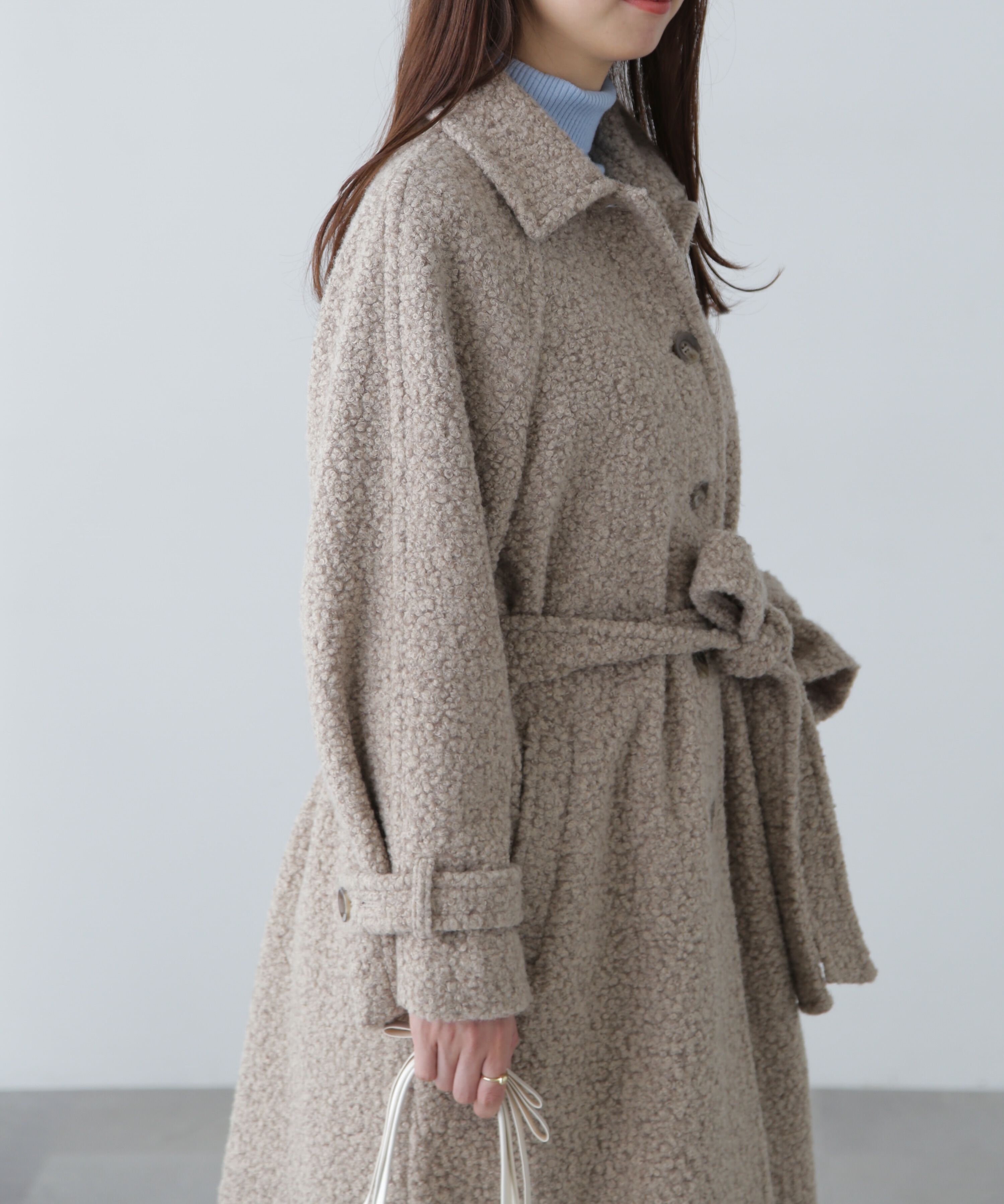  「2wayブークレステンカラーロングコート」|その他|