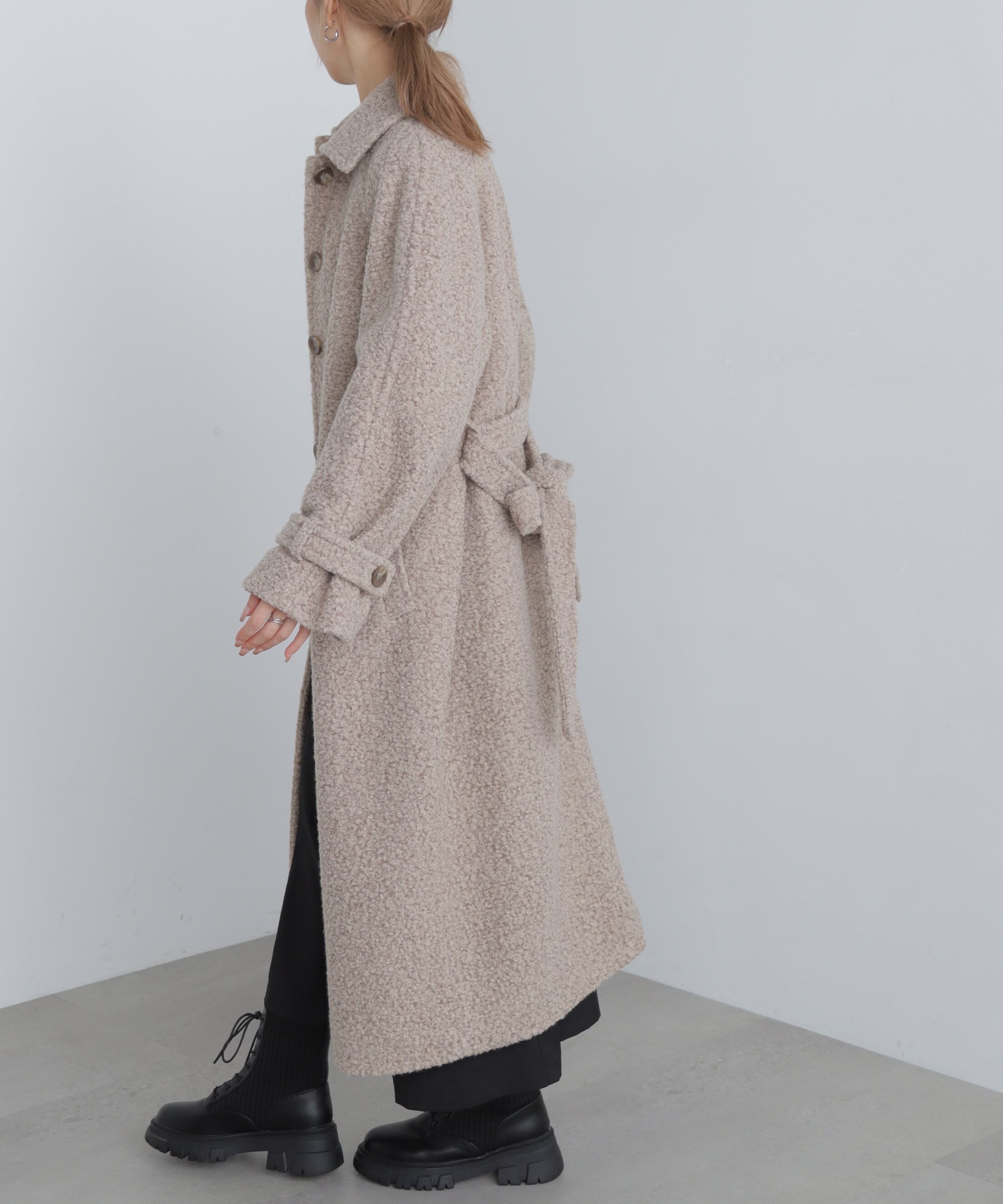  「2wayブークレステンカラーロングコート」|その他|