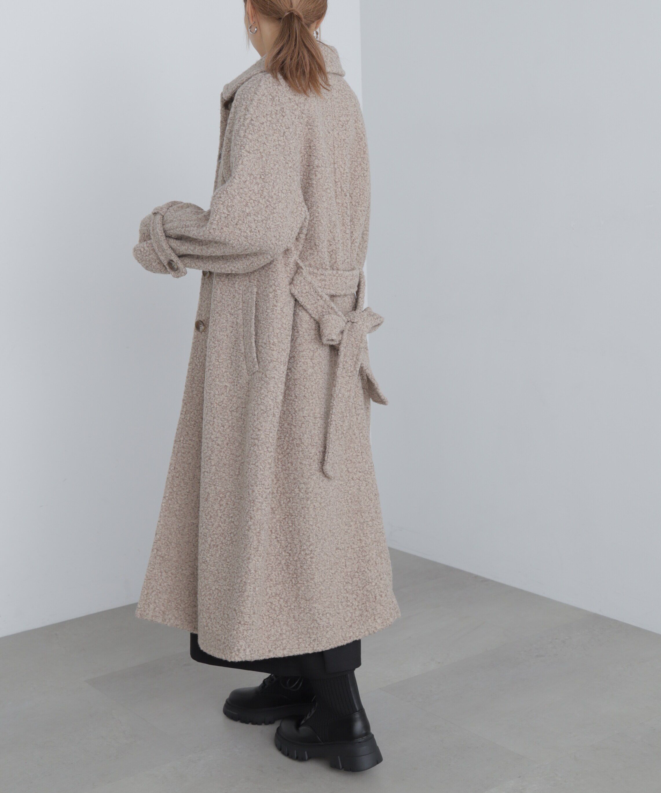  「2wayブークレステンカラーロングコート」|その他|