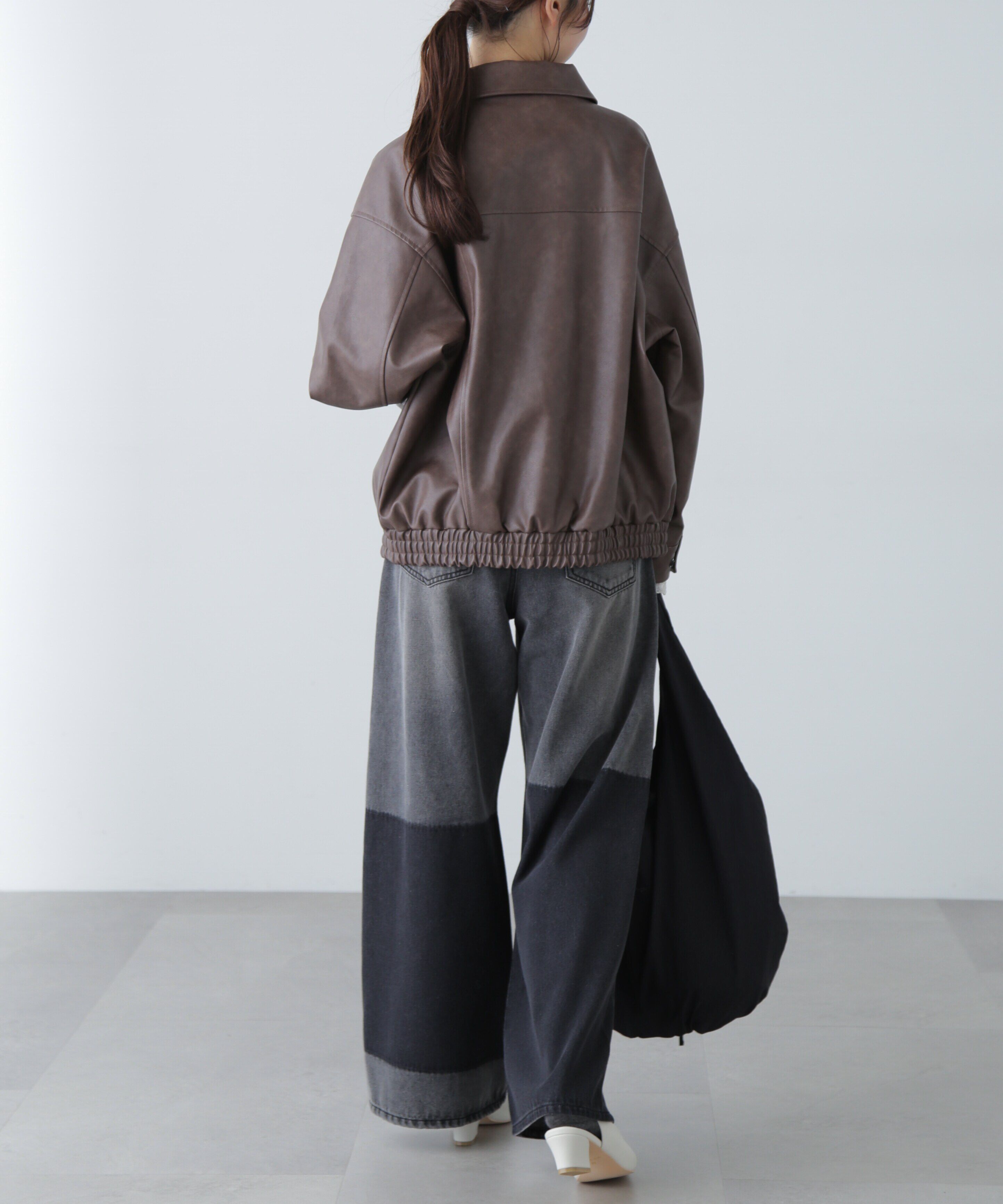  「リメイク風ワイドデニム」|その他|