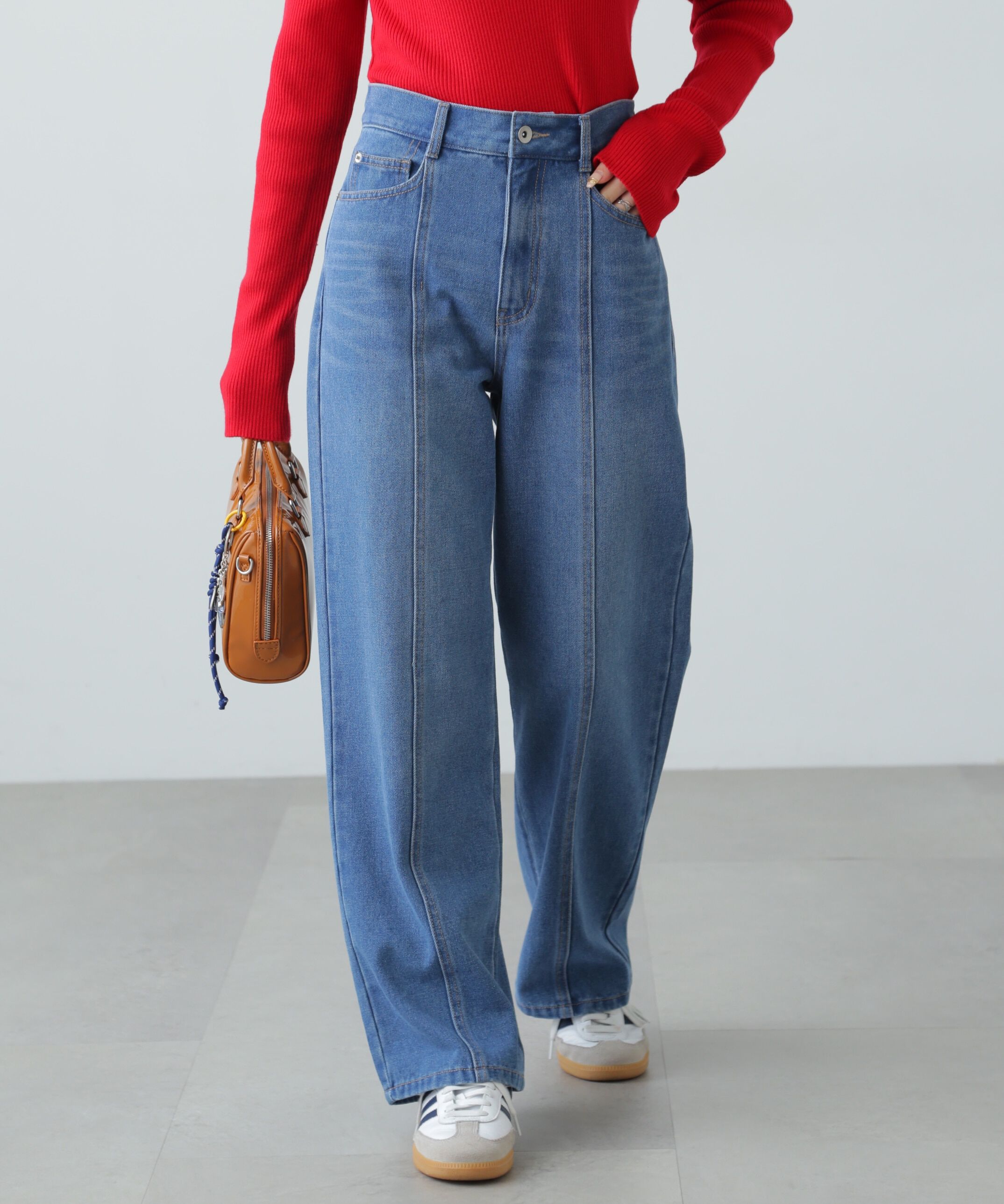  「センターシームストレートデニム」|その他|