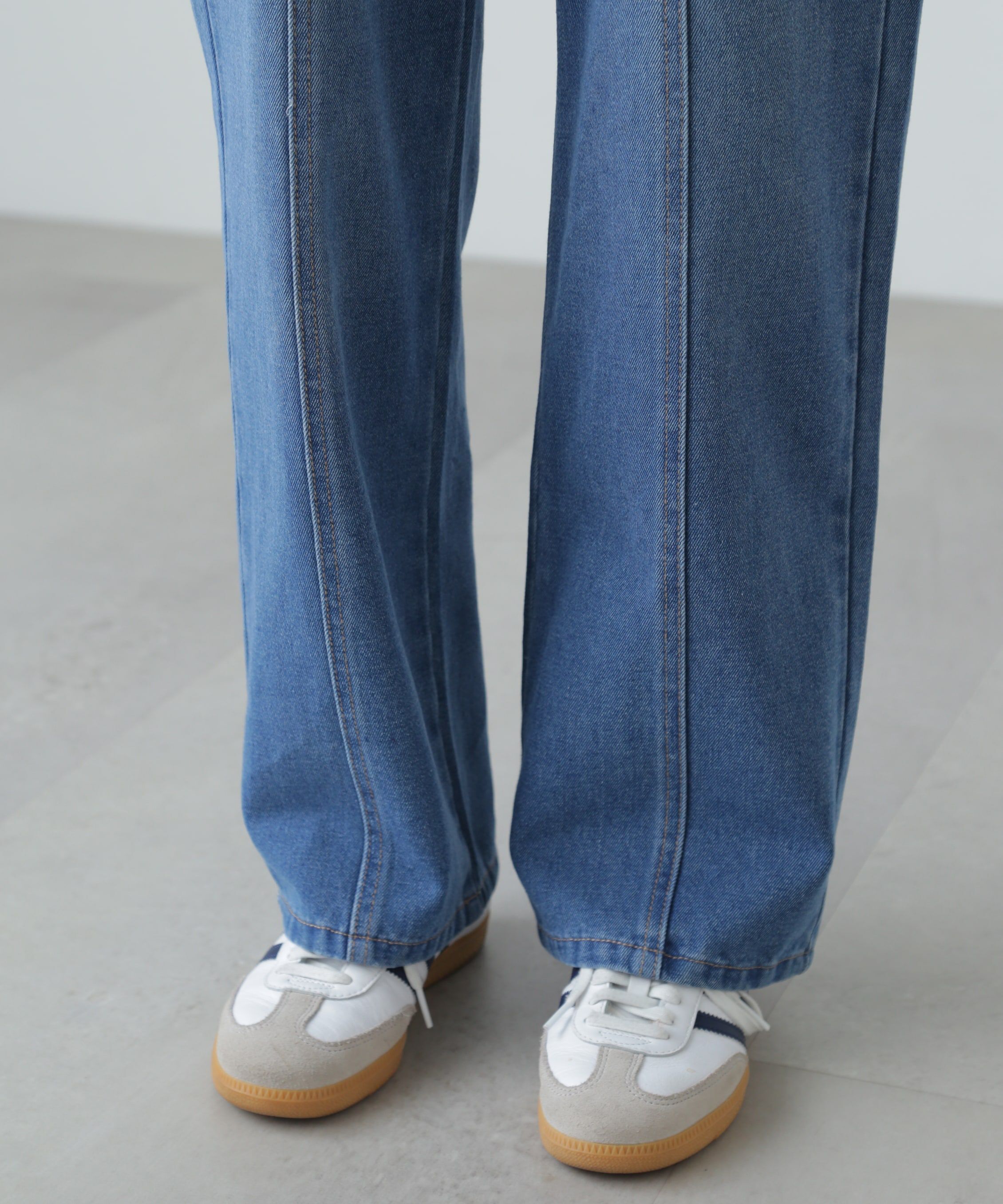  「センターシームストレートデニム」|その他|