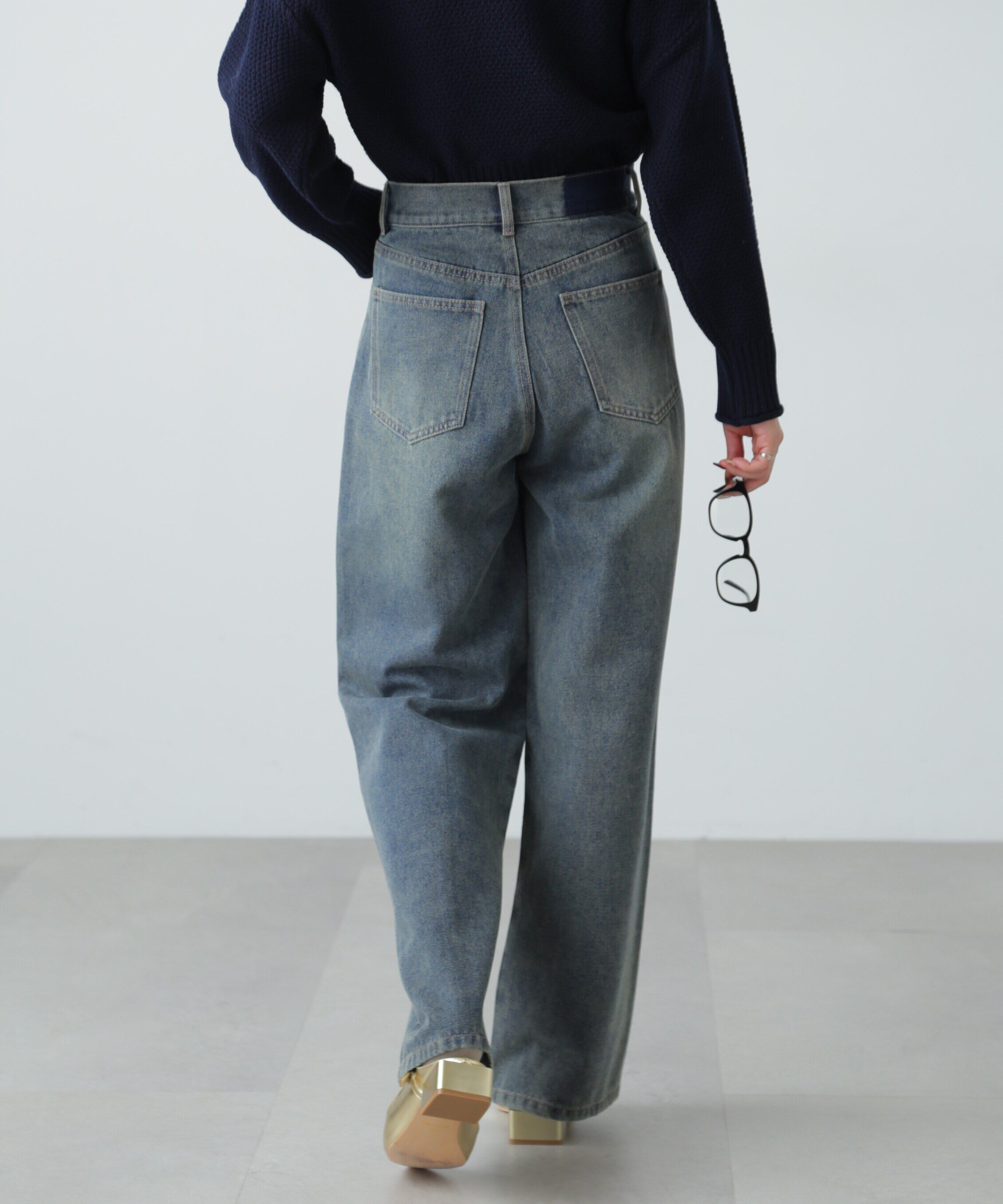  「センターシームストレートデニム」|その他|