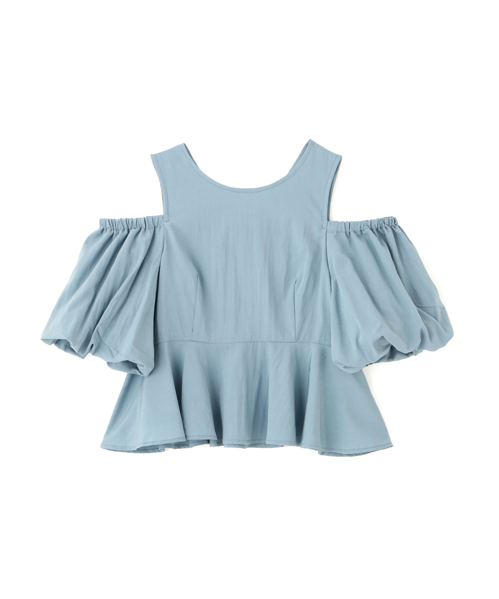  「オフショルペプラムブラウス」|シャツ・ブラウス|