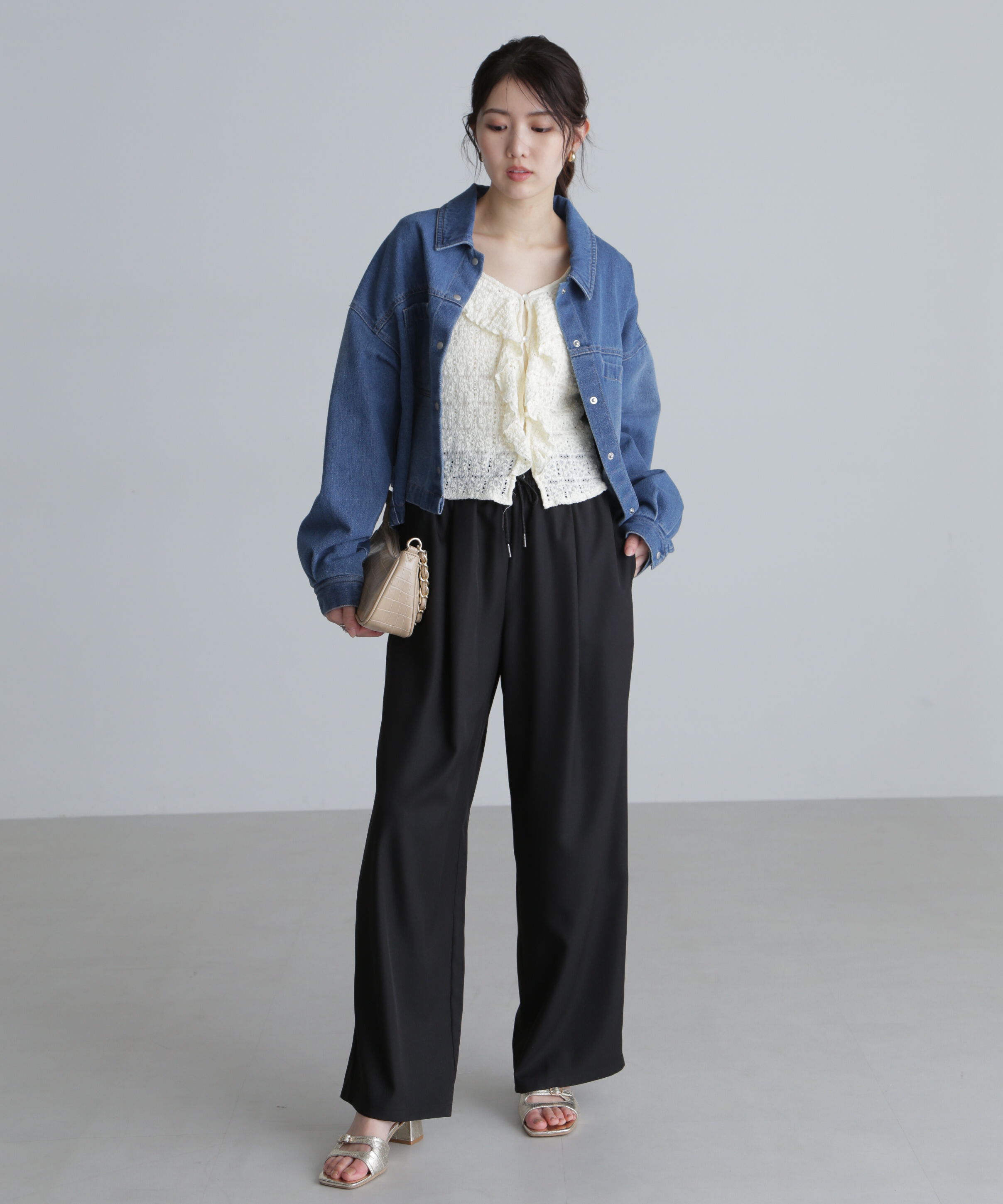  「ワイドストレートイージーパンツ」|その他|