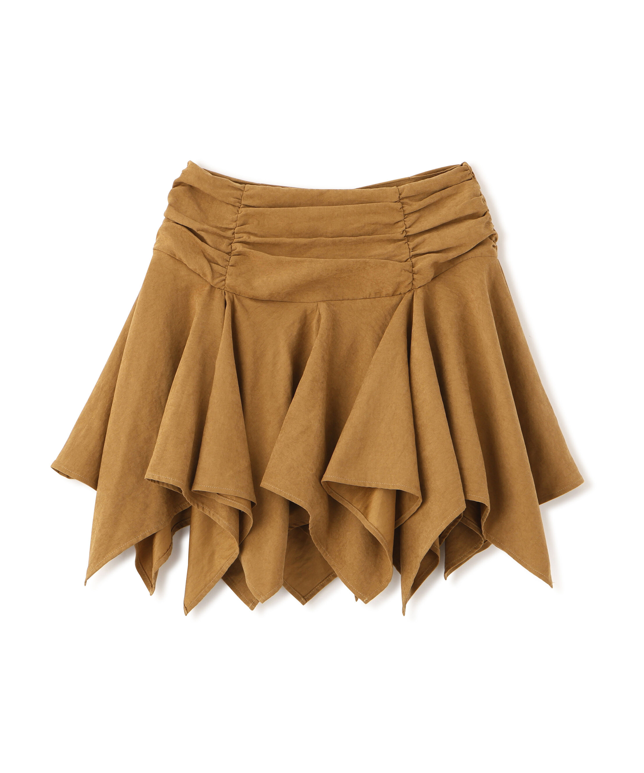  「イレヘムギャザーミニスカート」|スカート|