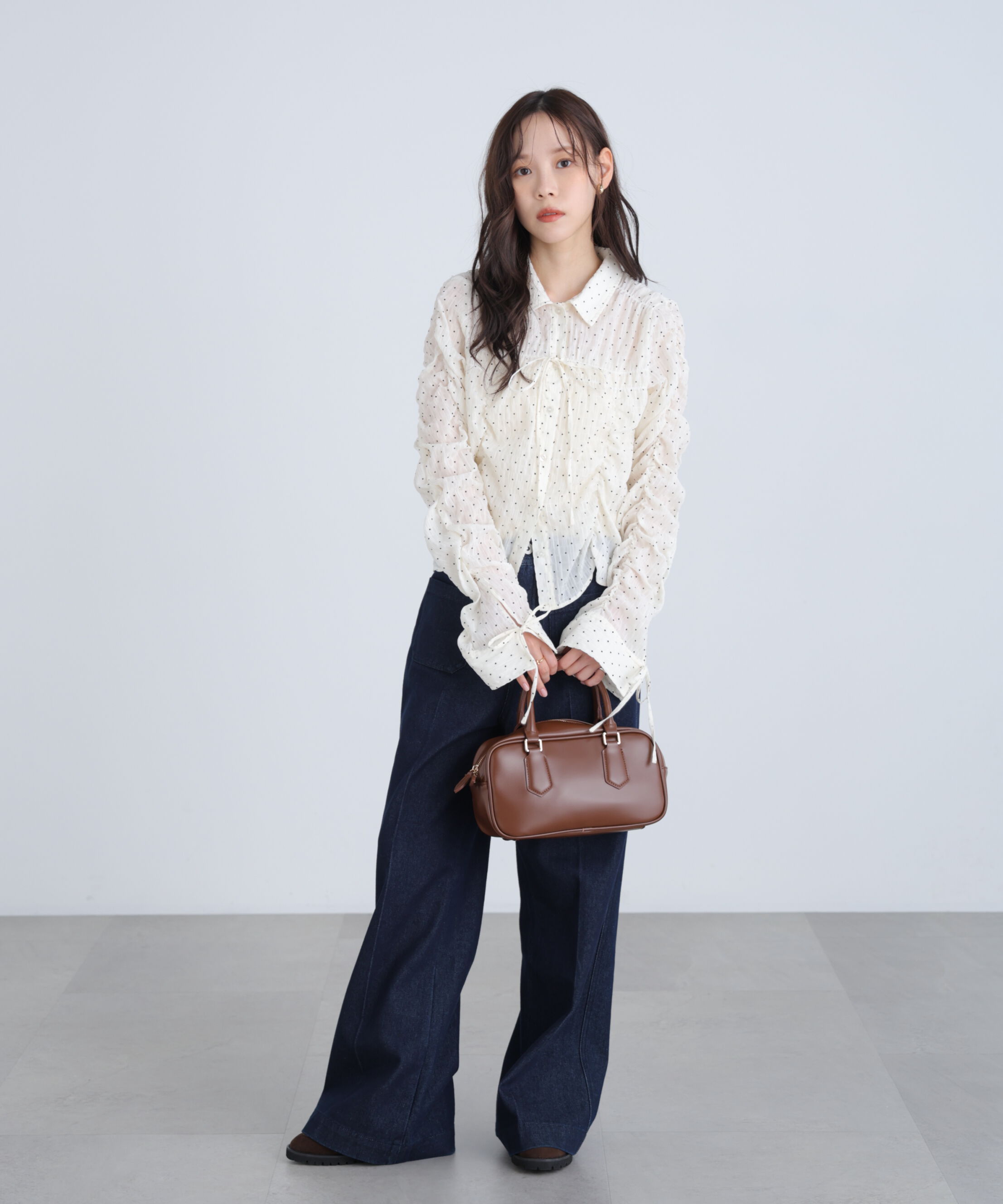  「シャーリングアソートシャツ」|シャツ・ブラウス|