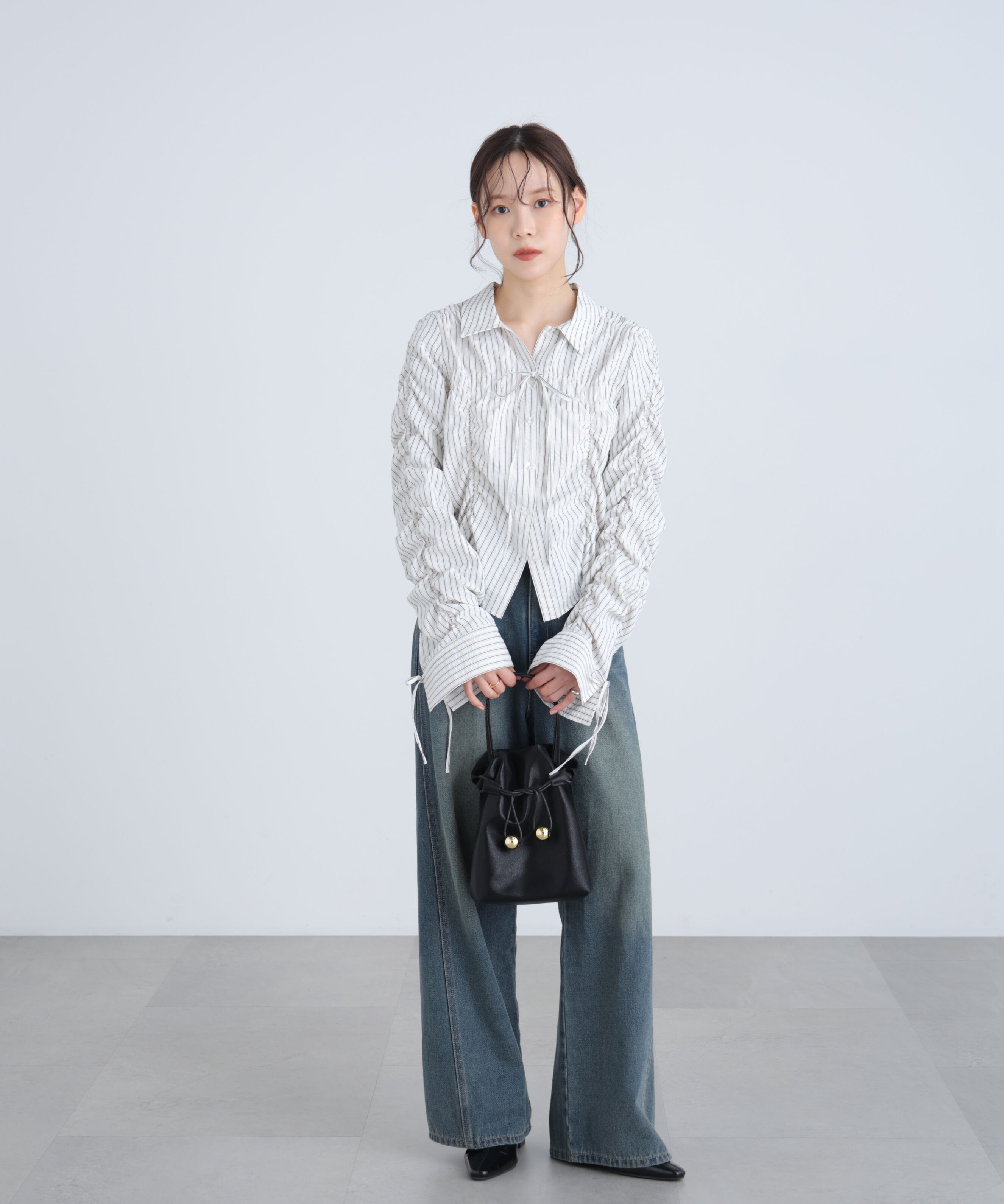  「シャーリングアソートシャツ」|シャツ・ブラウス|