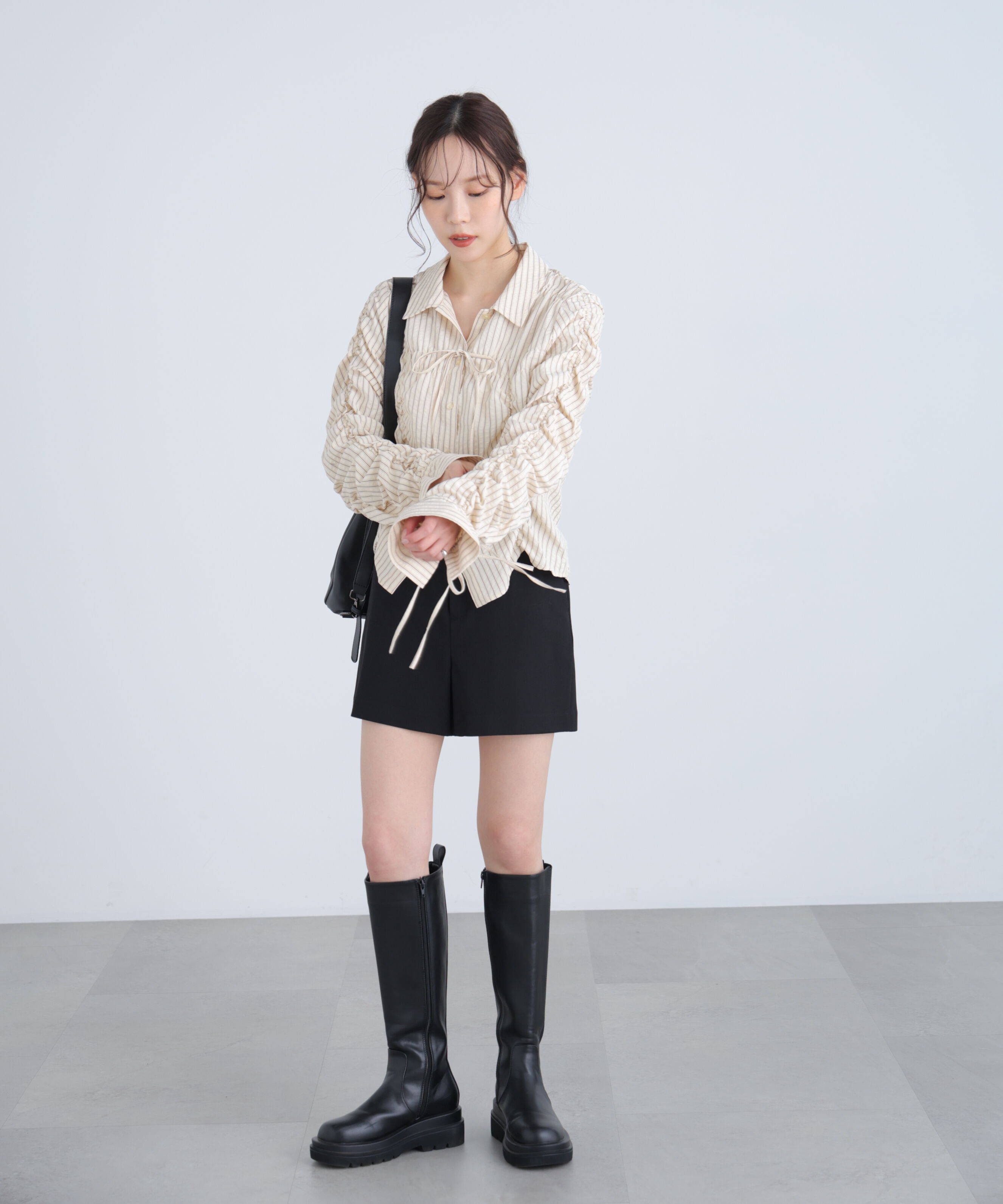  「シャーリングアソートシャツ」|シャツ・ブラウス|