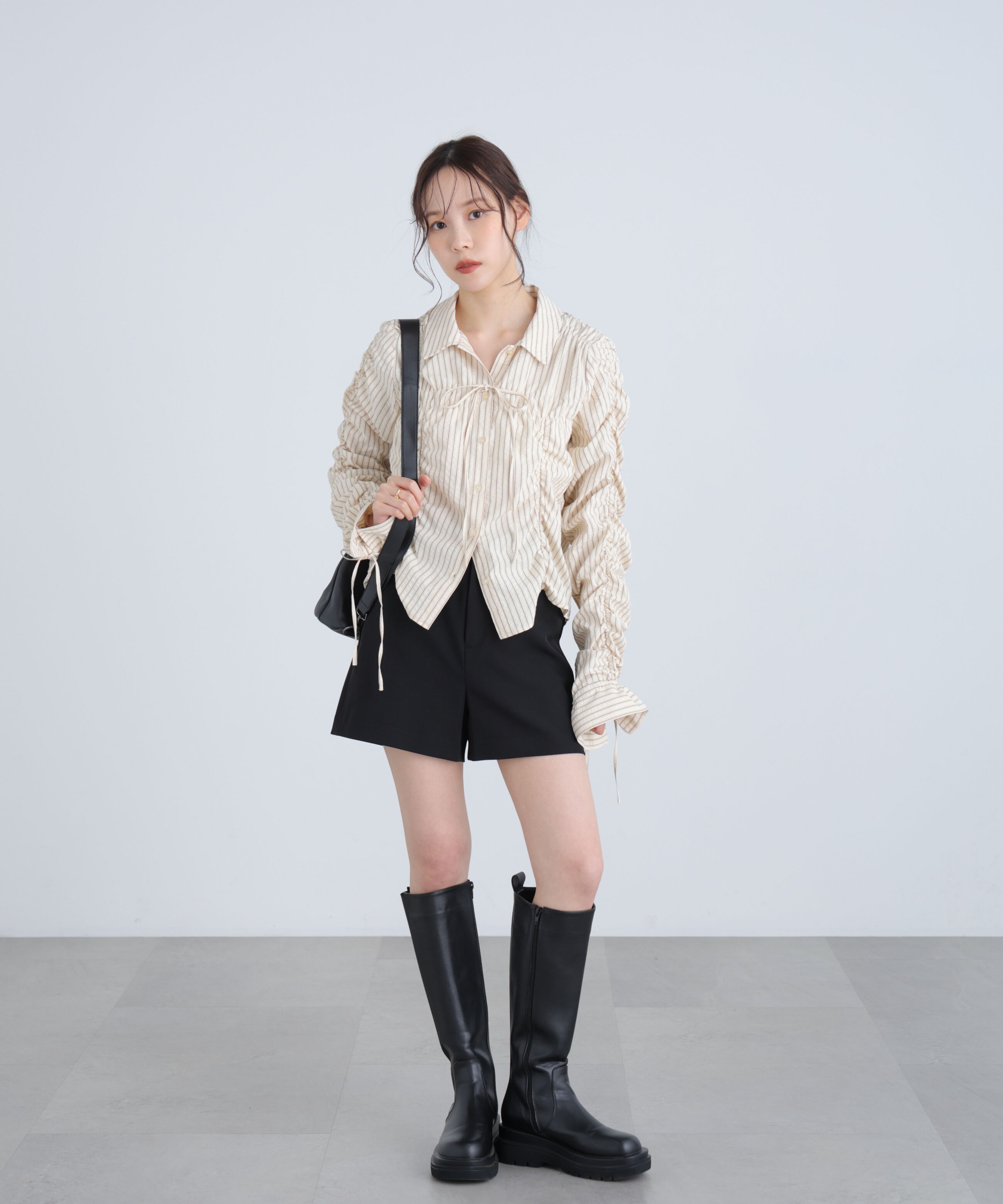  「シャーリングアソートシャツ」|シャツ・ブラウス|