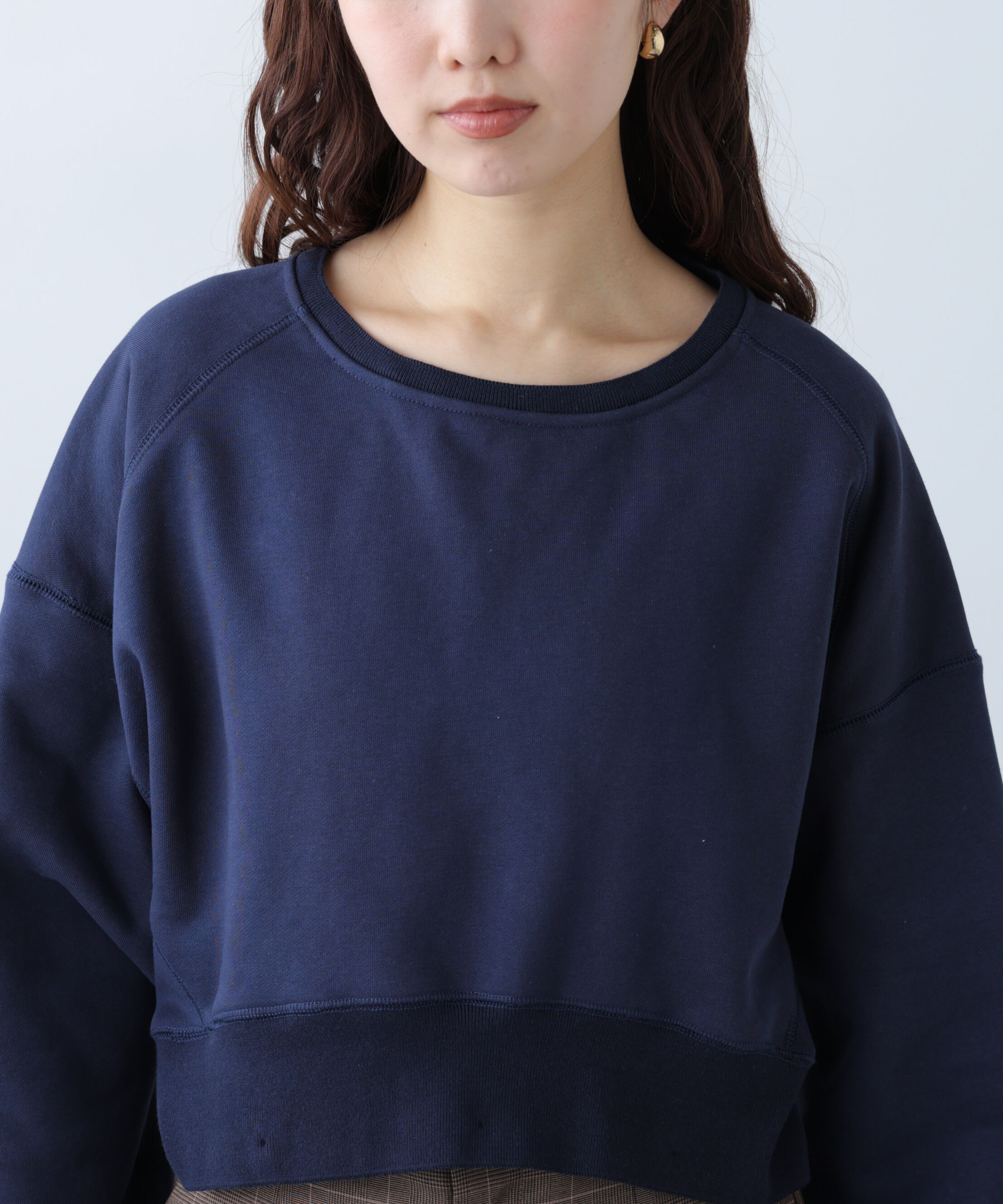  「フリルドッキングスウェット」|Tシャツ・カットソー|