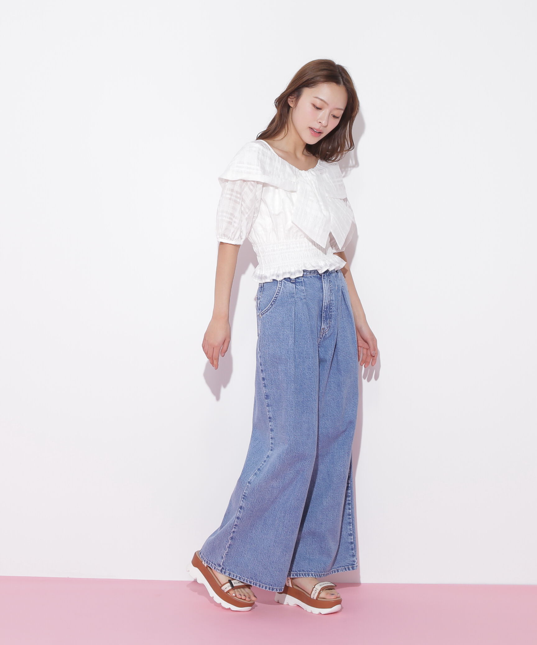  「ビッグリボンブラウス」|シャツ・ブラウス|