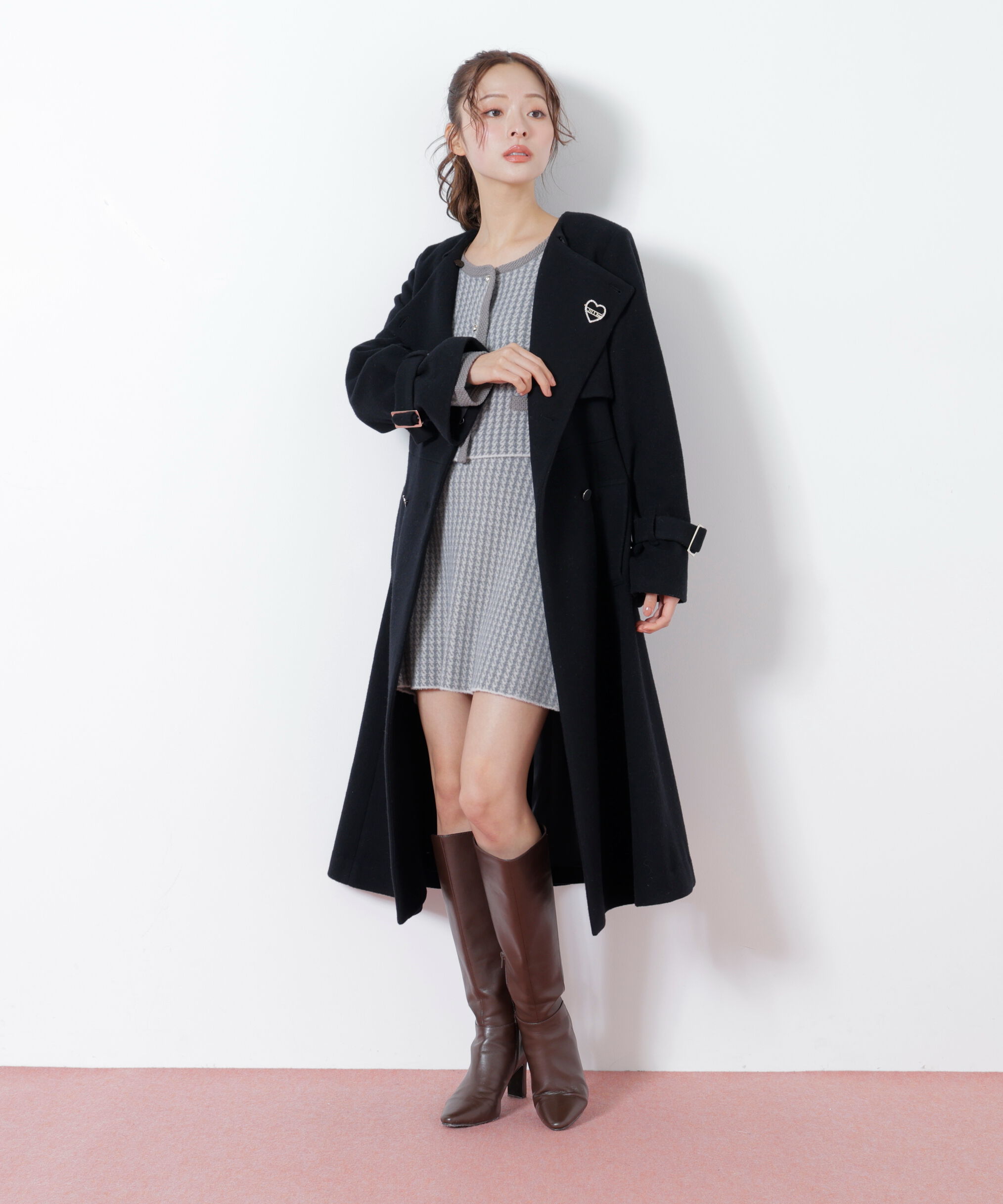  「ハートビジューブローチ」|その他|