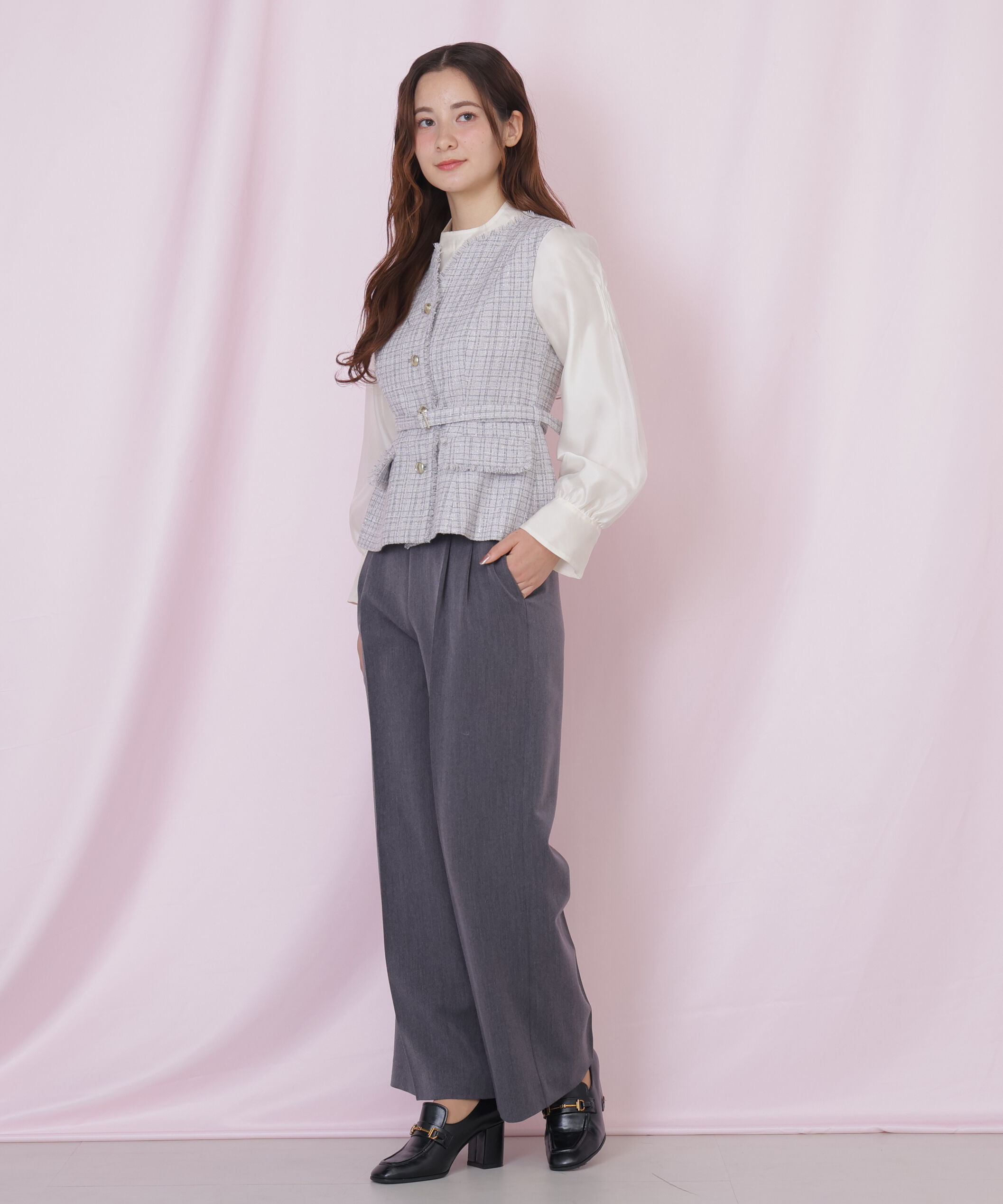  「ベルト付きツィードジレ」|その他|