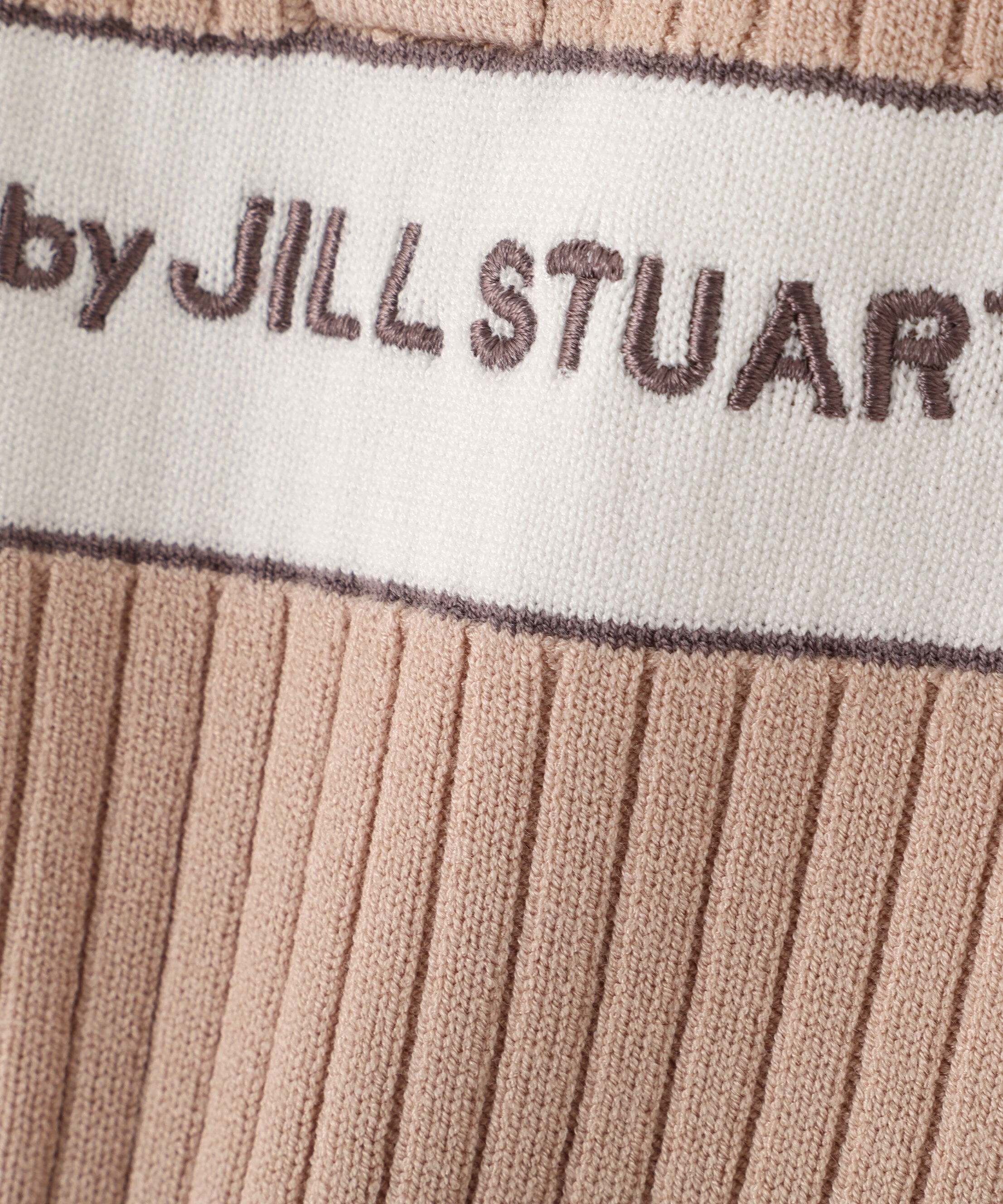  「ポロ襟配色ラインリブニット」|ニット・セーター|