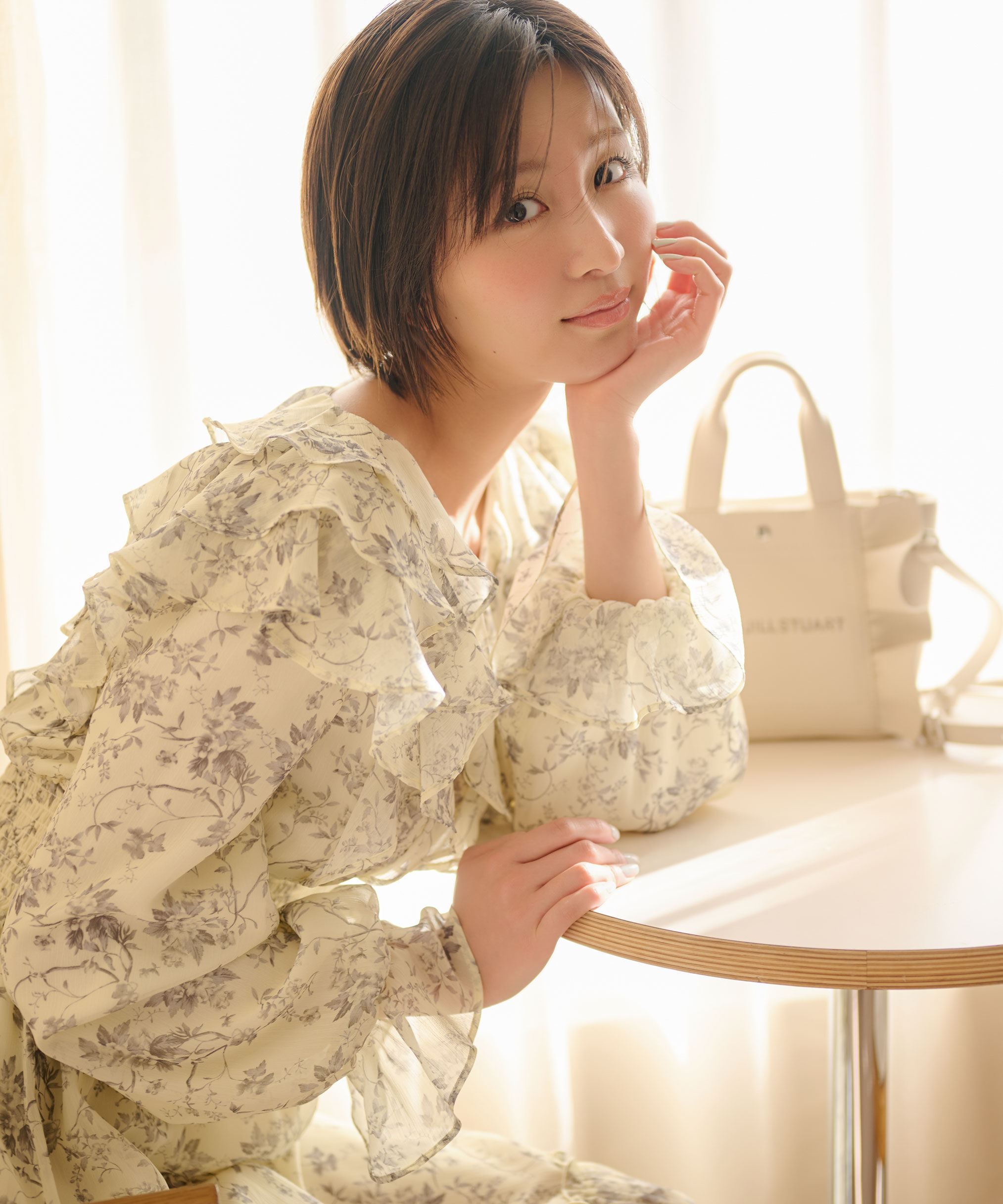  「＜フリルトートミニ＞フェイクレザー」|その他|