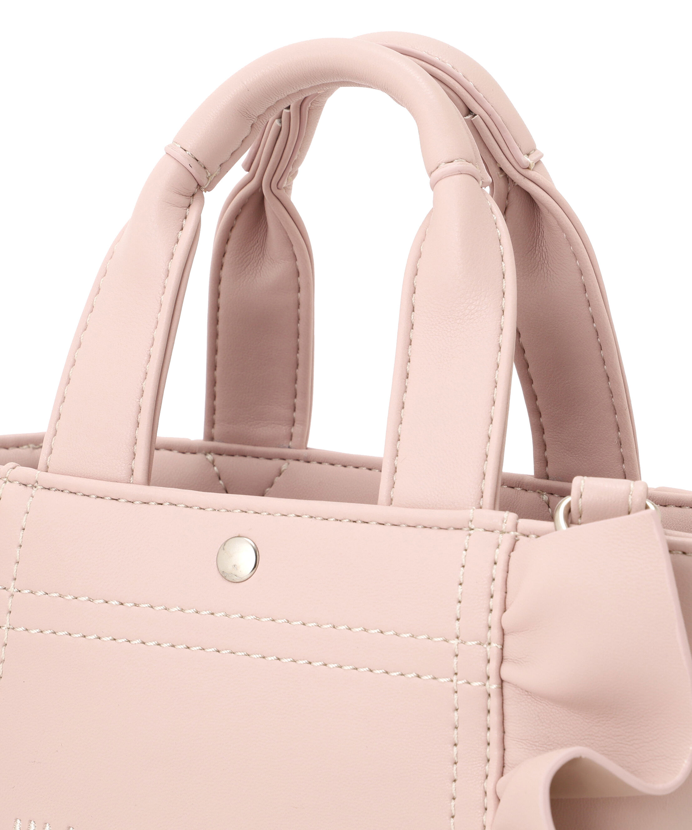  「＜フリルトートミニ＞フェイクレザー」|その他|