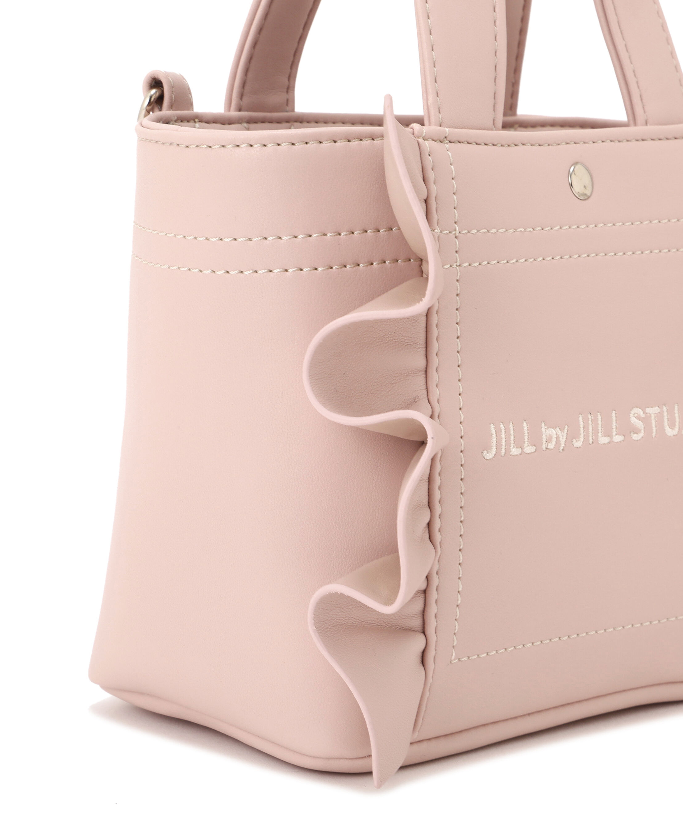  「＜フリルトートミニ＞フェイクレザー」|その他|