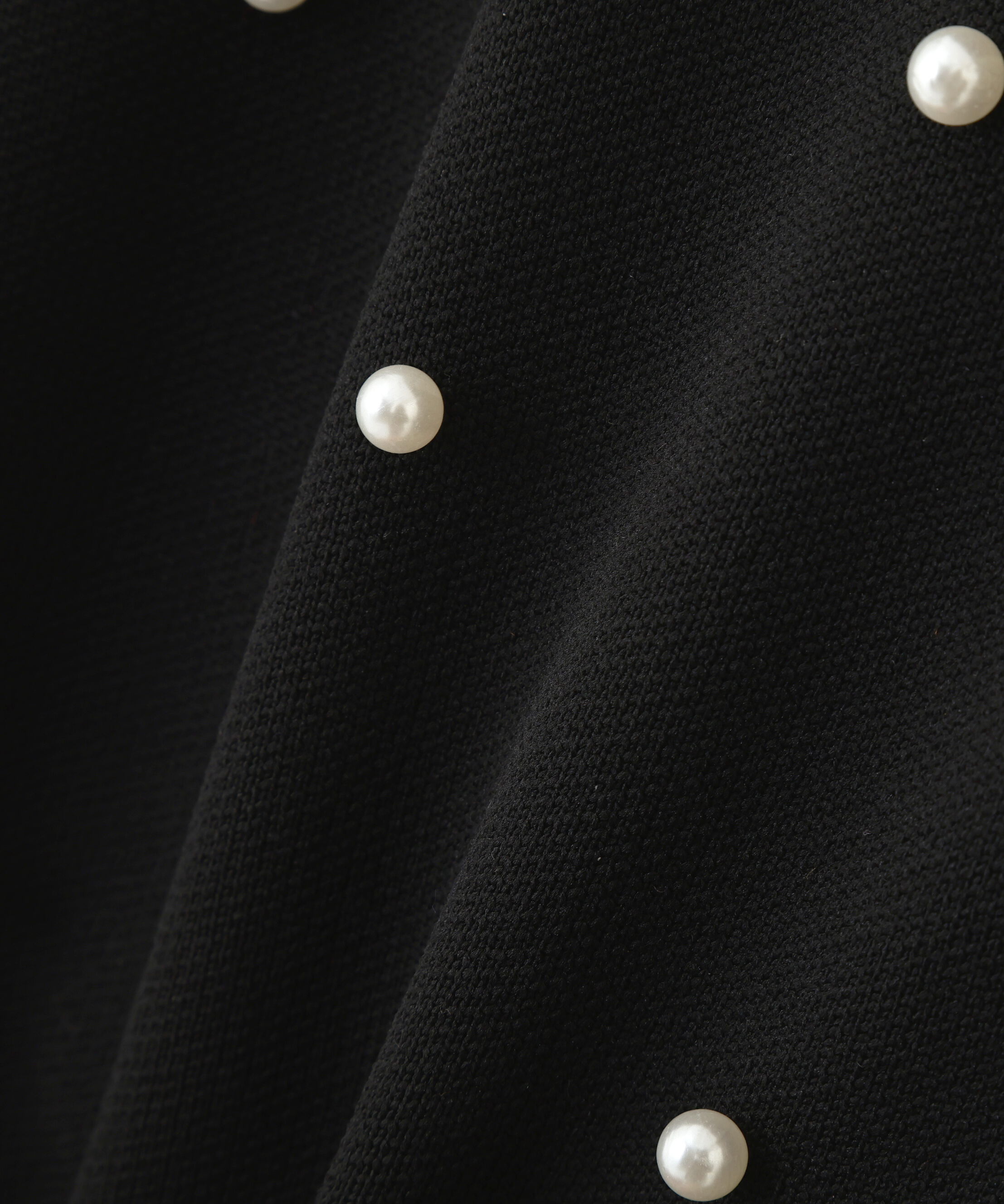  「ランダムパールニットフーディー」|ニット・セーター|