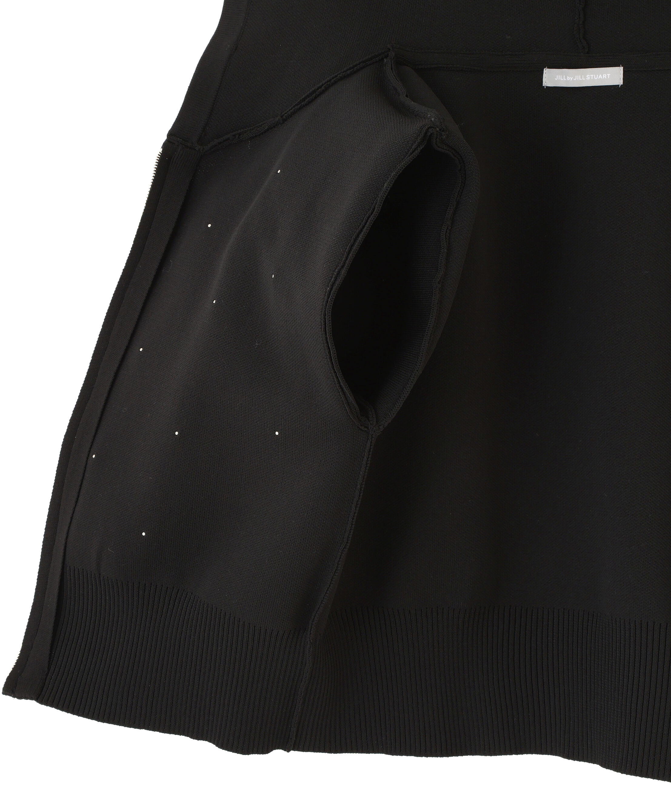  「ランダムパールニットフーディー」|ニット・セーター|