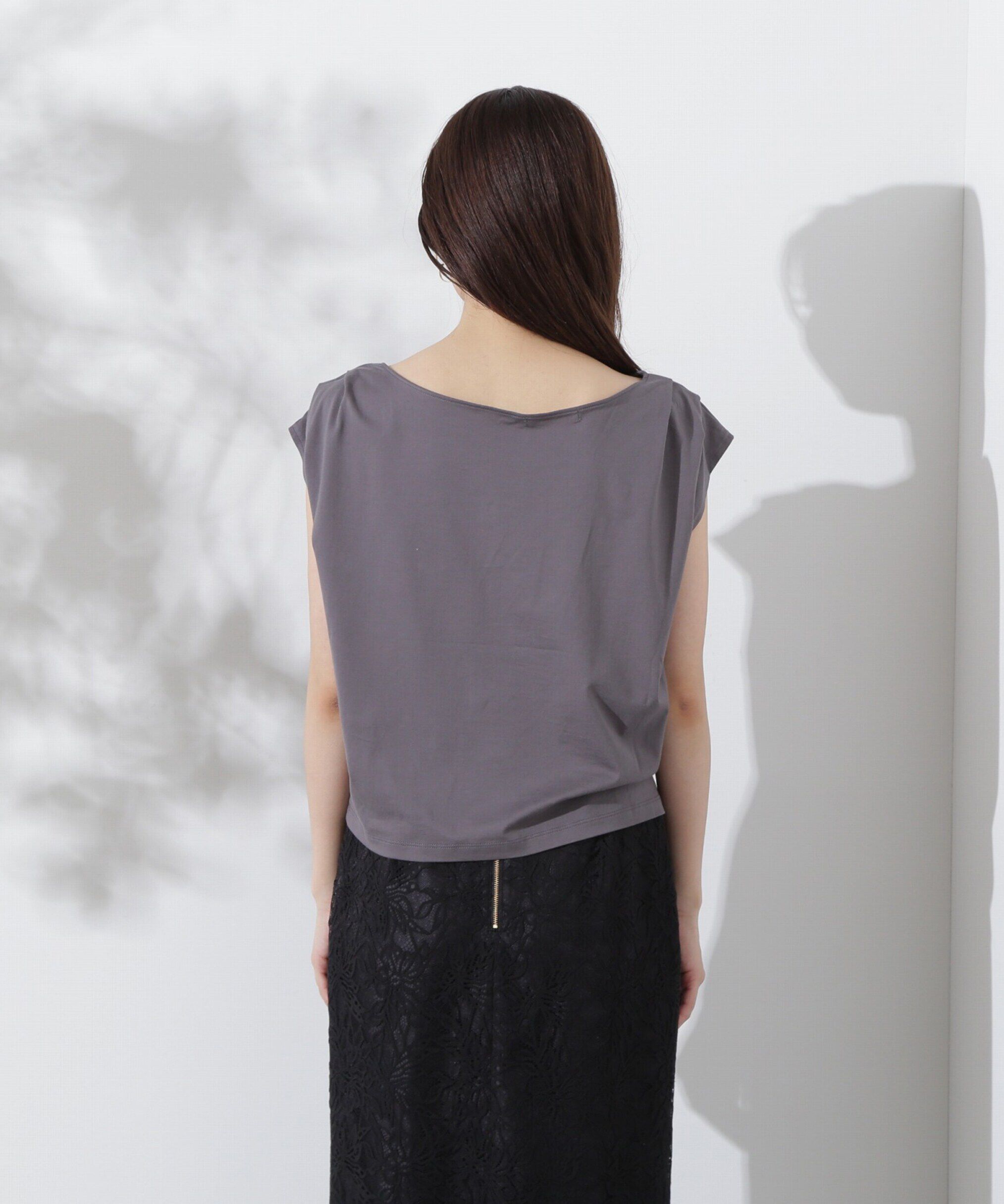PROPORTION BODY DRESSING「アシメTシャツ」|Tシャツ・カットソー|