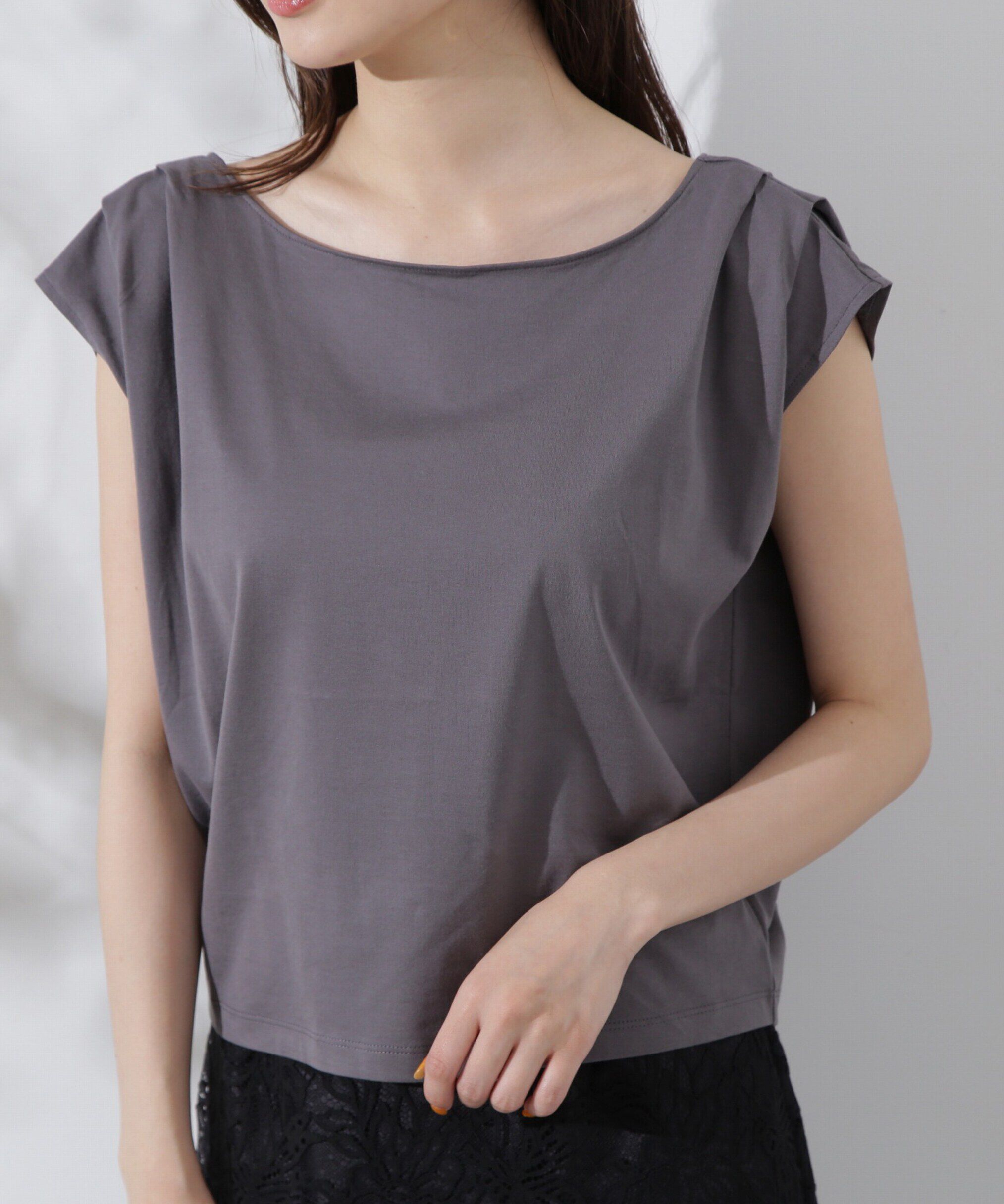 PROPORTION BODY DRESSING「アシメTシャツ」|Tシャツ・カットソー|