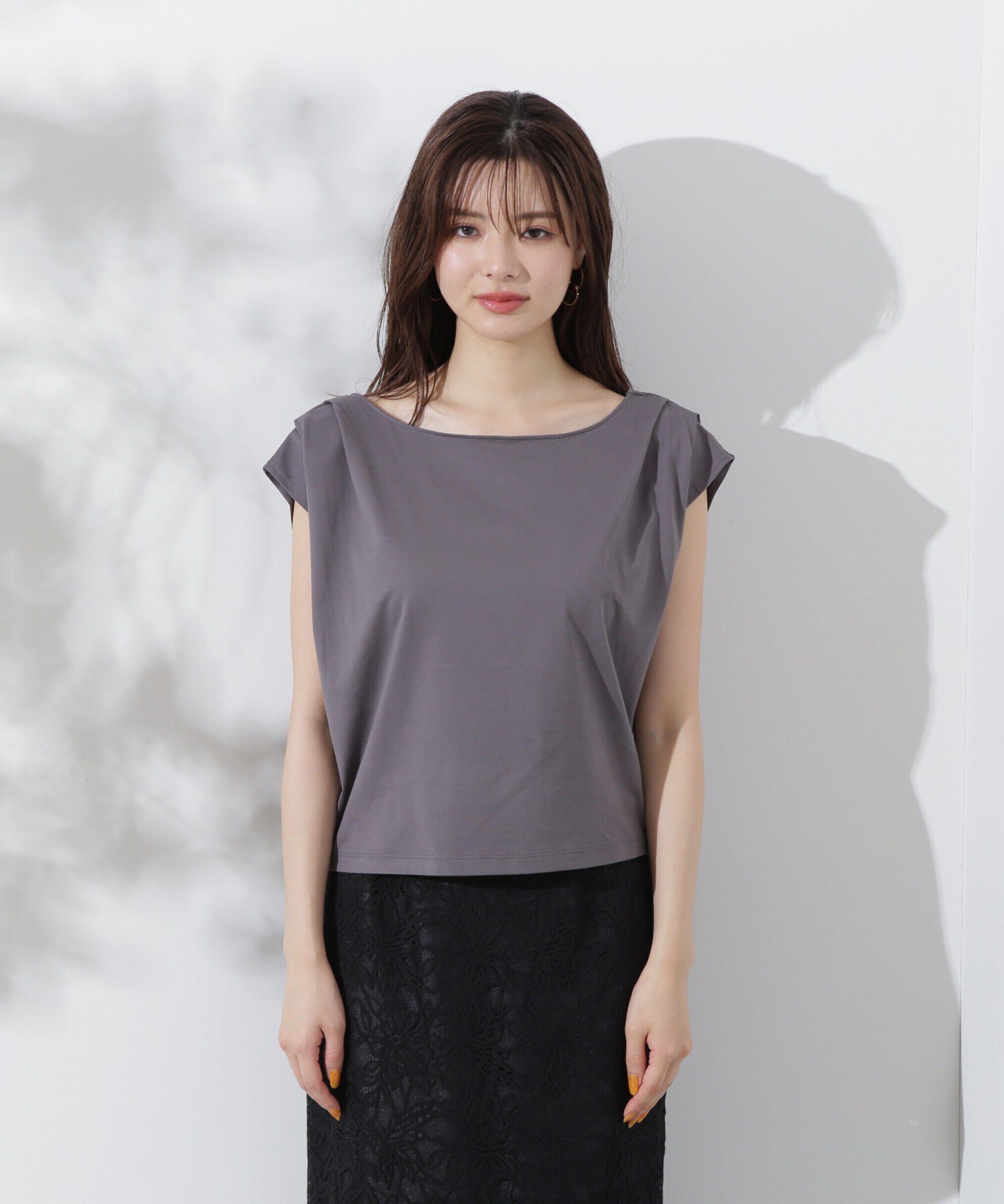 PROPORTION BODY DRESSING「アシメTシャツ」|Tシャツ・カットソー|