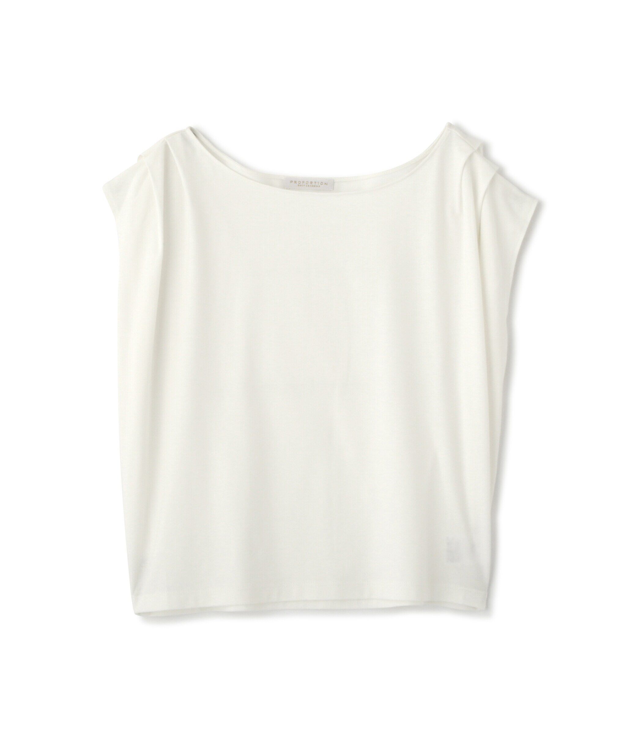 PROPORTION BODY DRESSING「アシメTシャツ」|Tシャツ・カットソー|