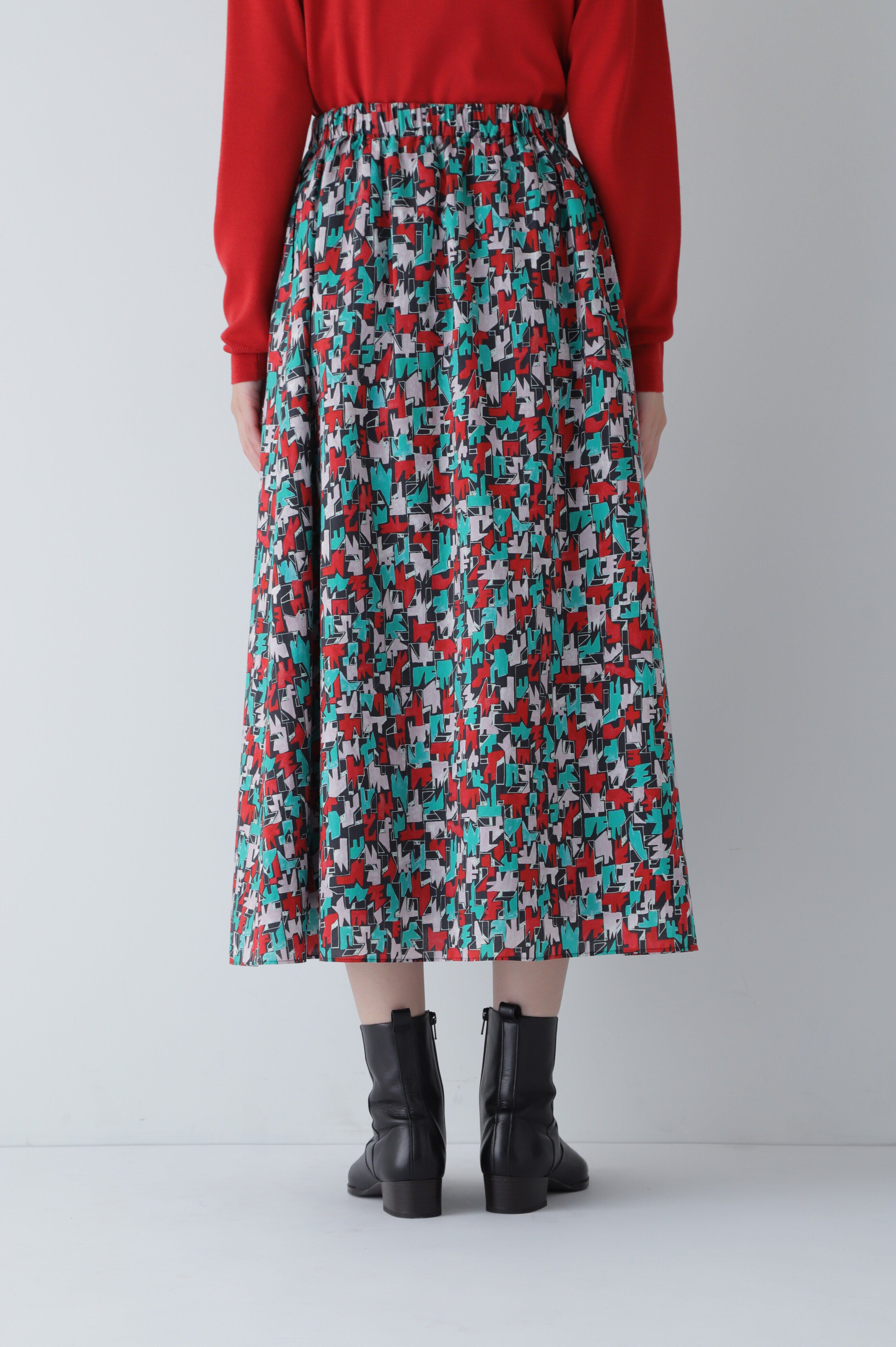  「◆アートプリント・コラボスカート」|スカート|