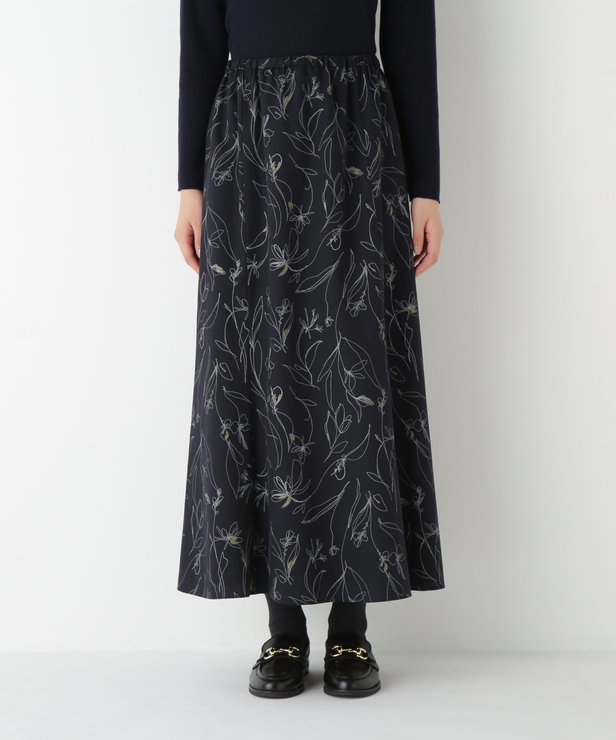  「◆ラインイラストＰＴセミマーメイドスカート」|スカート|