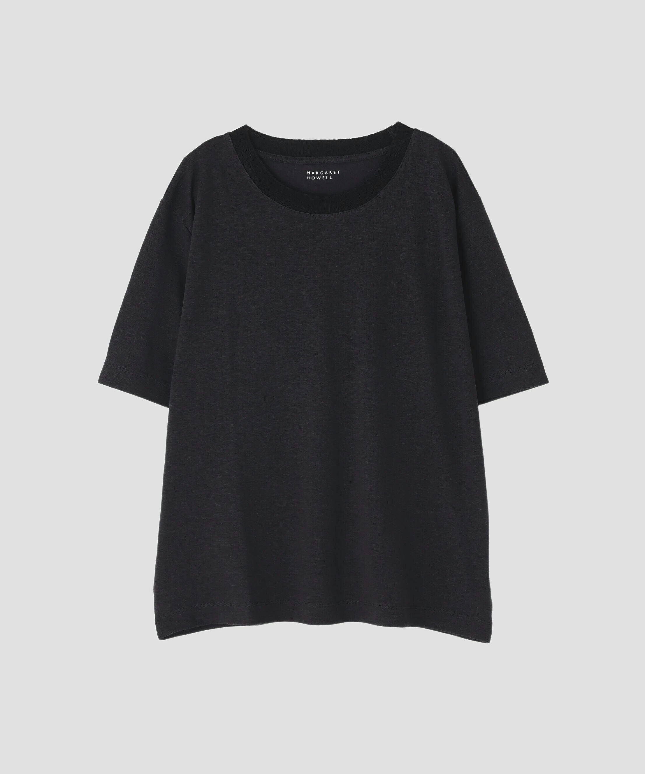 MARGARET HOWELL HOUSEHOLDGOODS「PLATED LINEN COTTON TOP」|Tシャツ・カットソー|