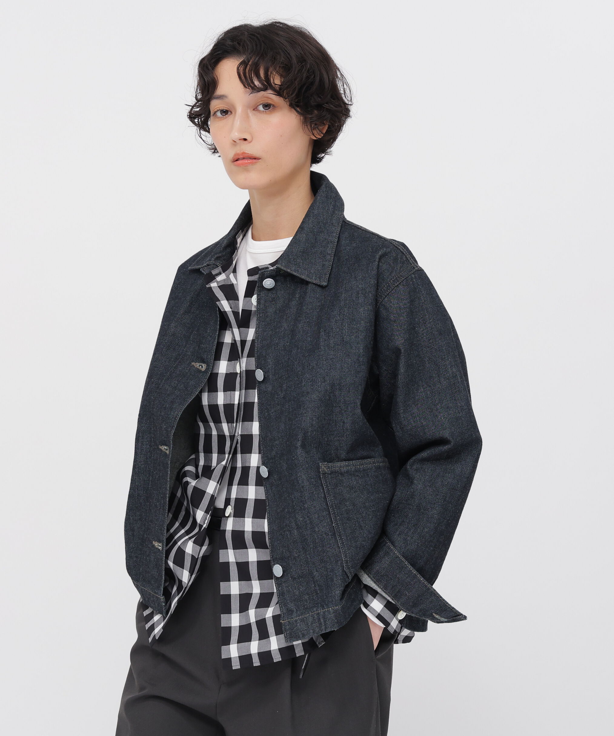  「LIGHT DENIM BLOUSON」|ブルゾン・スタジャン|INDIGO5