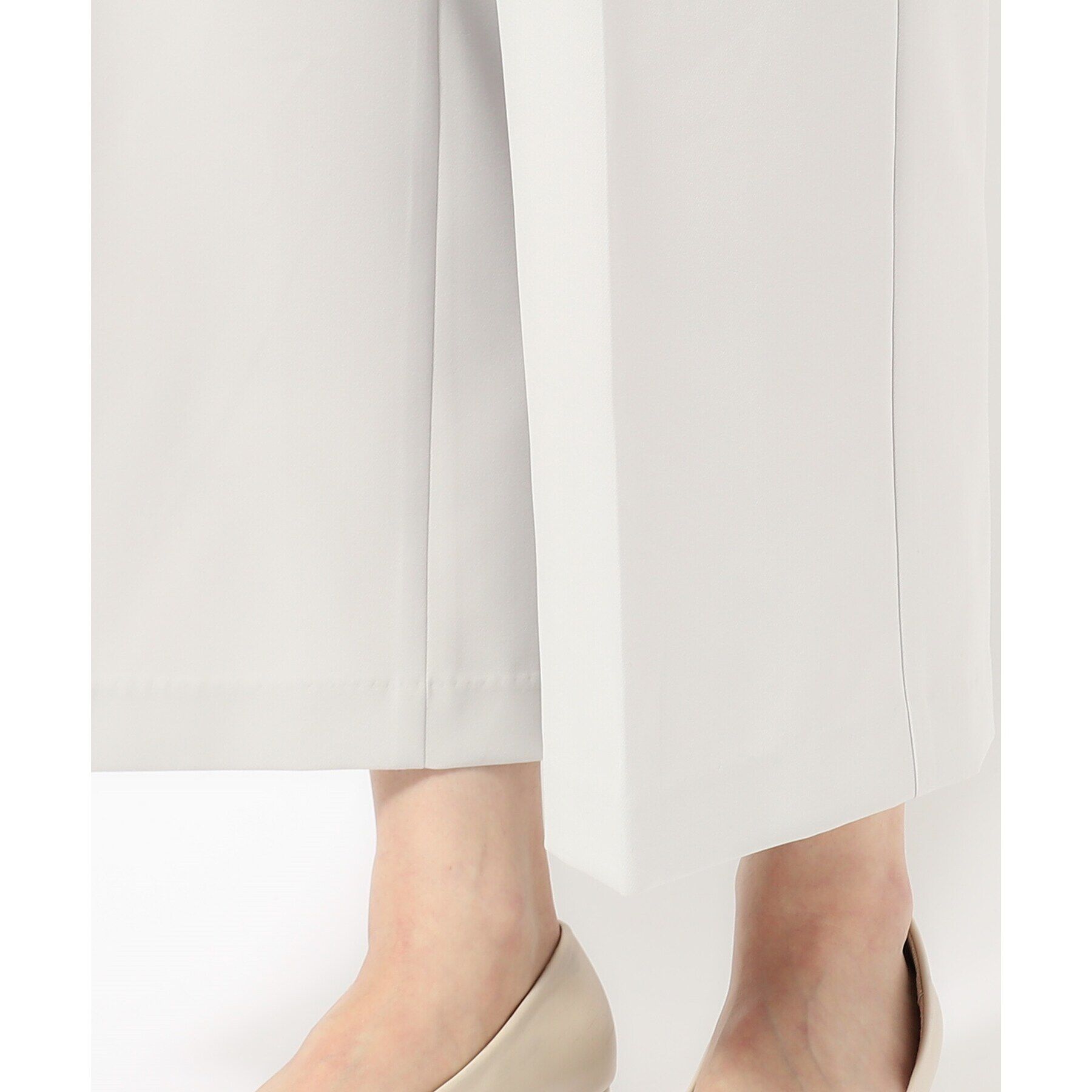 SHOO･LA･RUE「【S-5L/洗濯機可/2WAYストレッチ】ダブルクロスワイドパンツ」|その他|