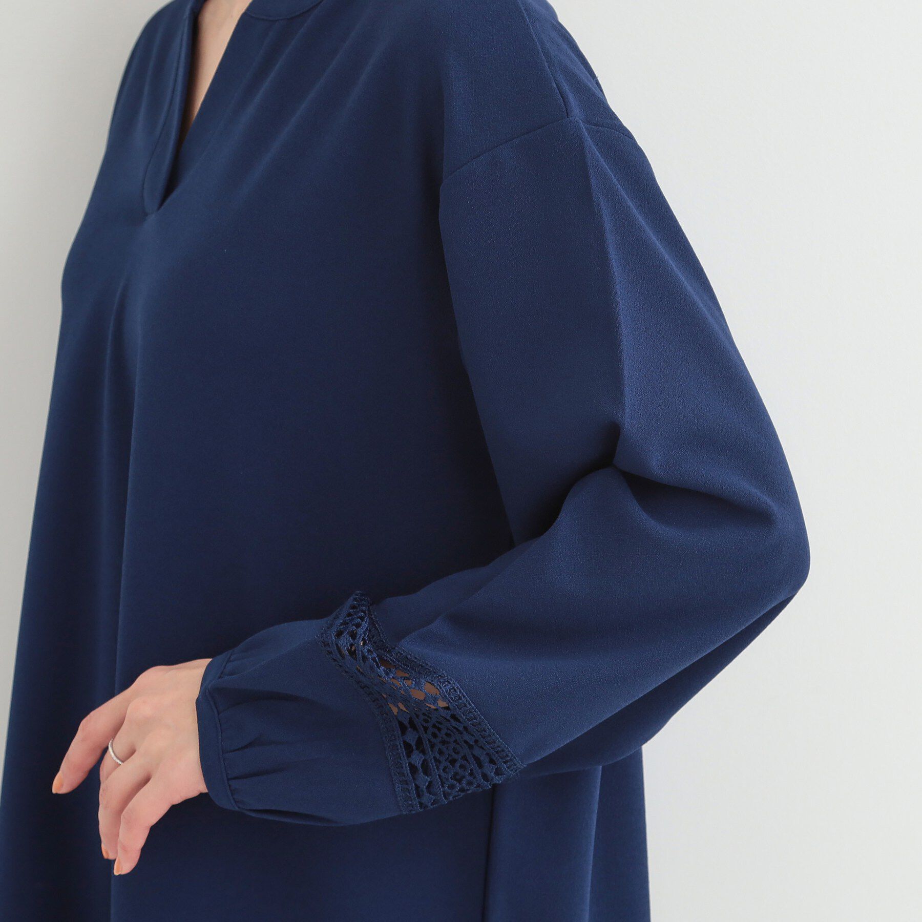 SHOO･LA･RUE「レース切り替えチュニックワンピース」|チュニック|