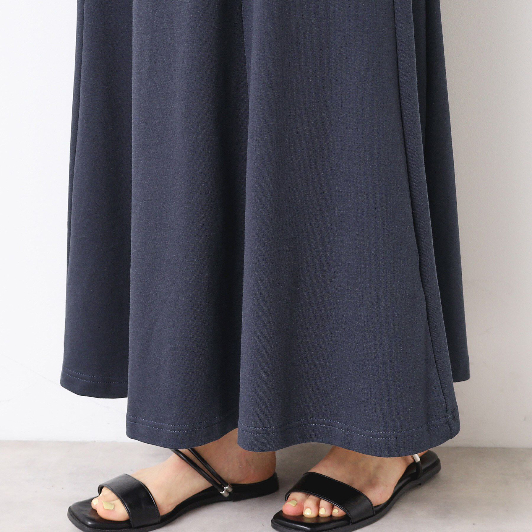 Dessin「【セットアップ可能・ウエストゴム・洗える】ミニ裏毛フレアスカート」|スカート|