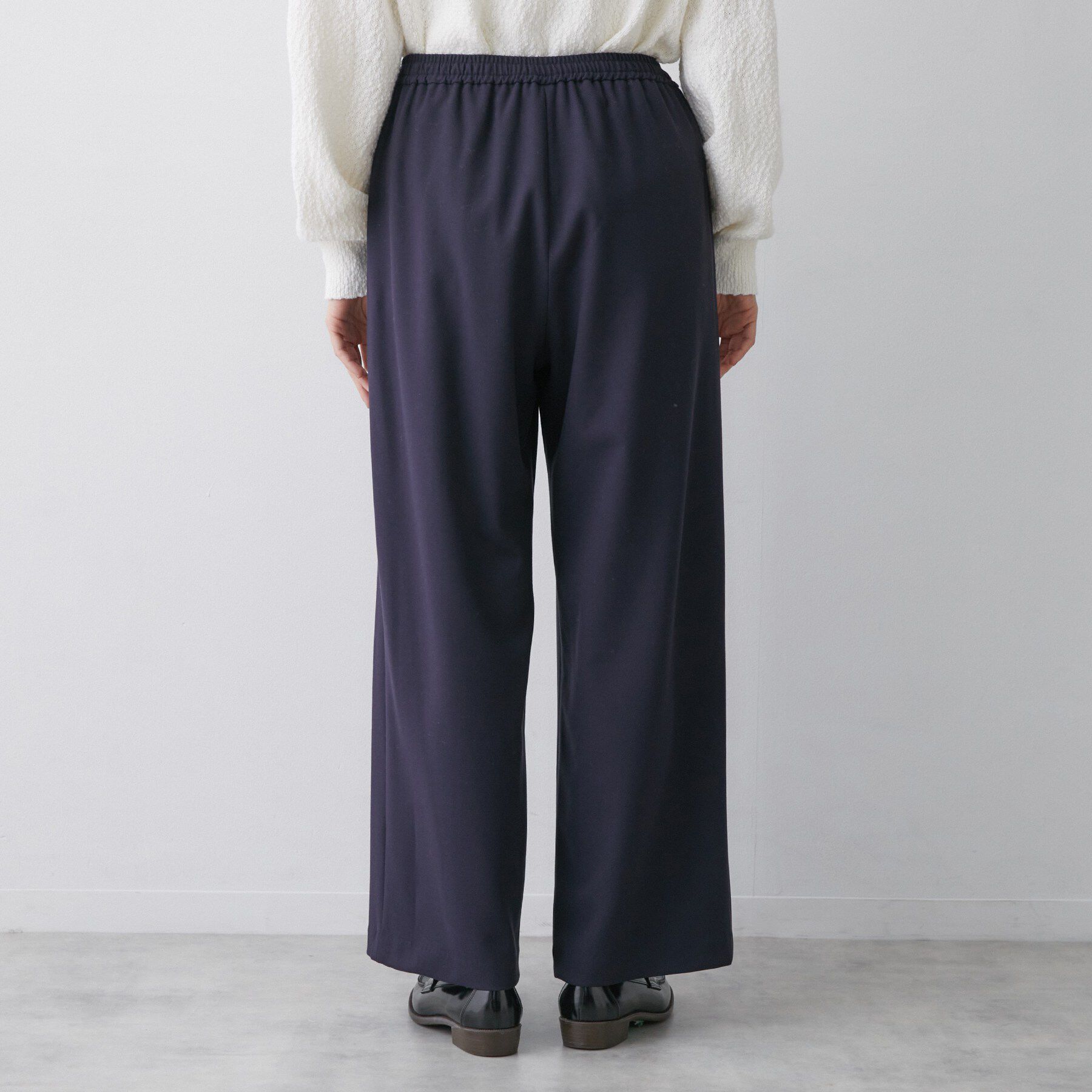 Dessin「【帯電防止/洗える】ストレッチツイルワイドパンツ」|その他|