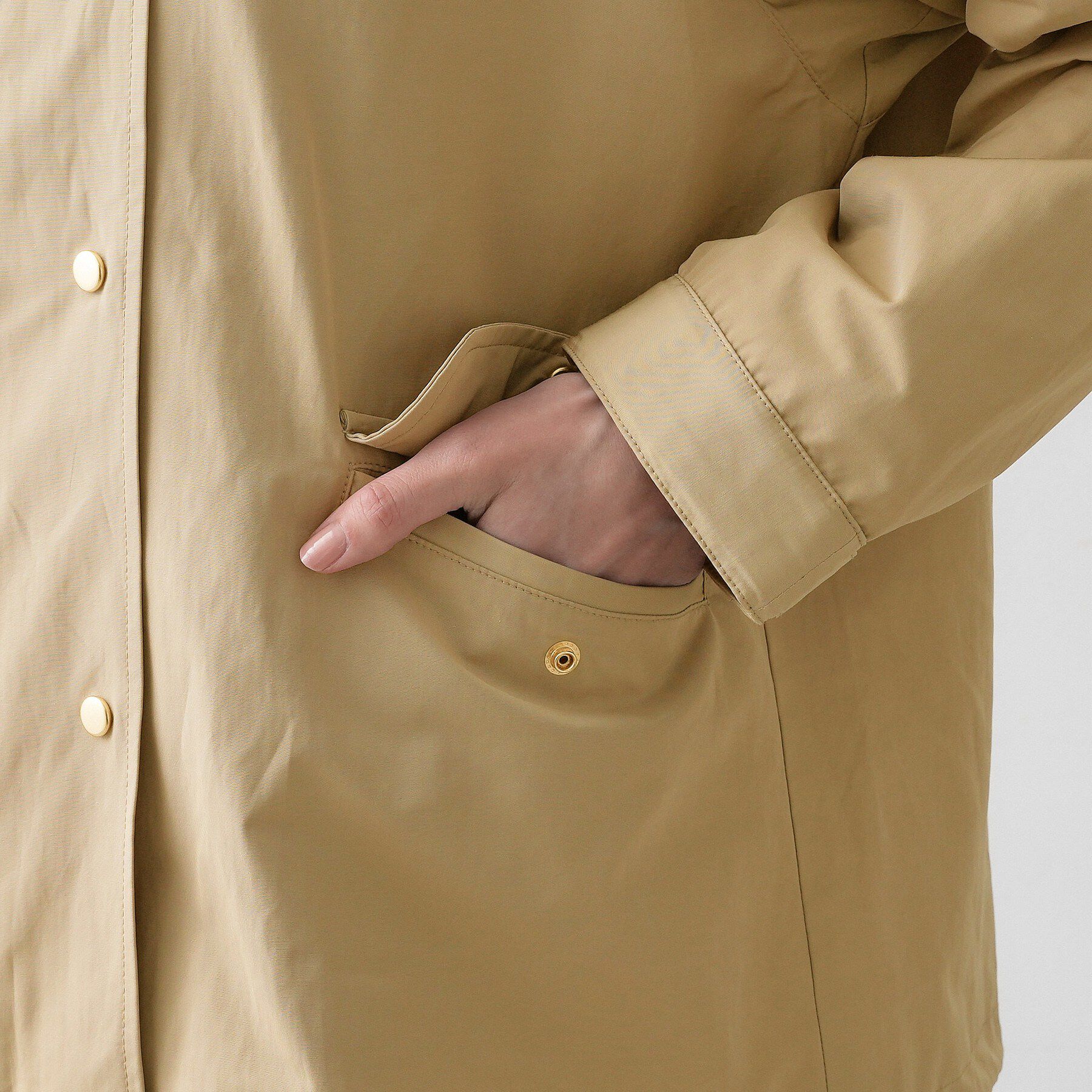 Dessin「【撥水/2WAY】フーディーブルゾン」|ブルゾン・スタジャン|