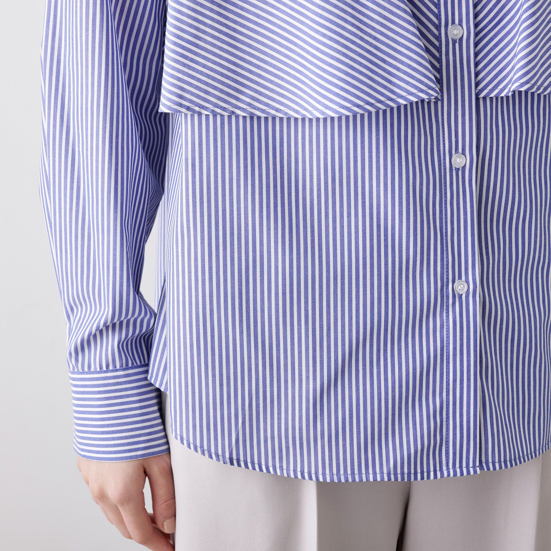 Dessin「ブロードフリルブラウス」|シャツ・ブラウス|