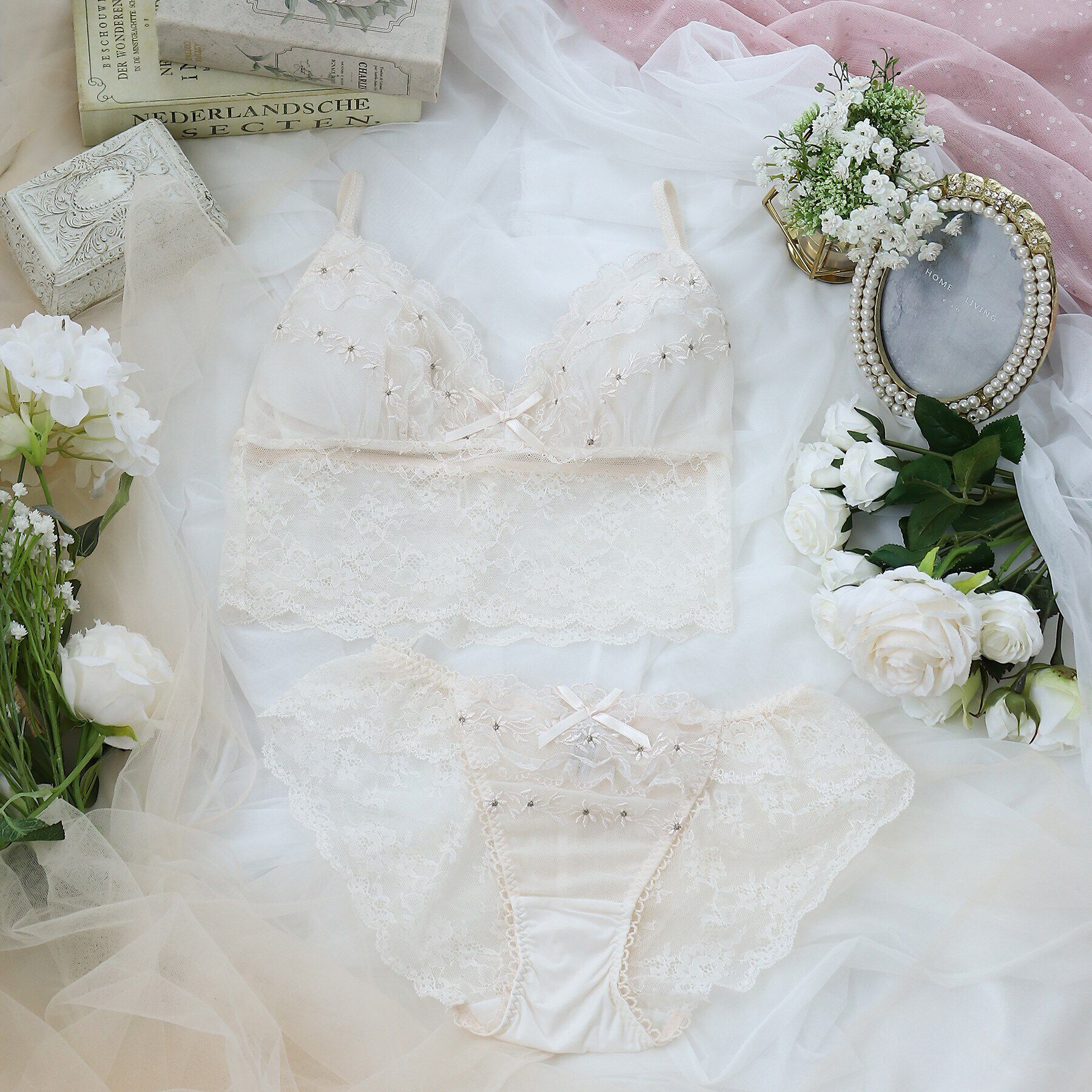 Risa Magli「ラーラ レースショーツ」|インナー|