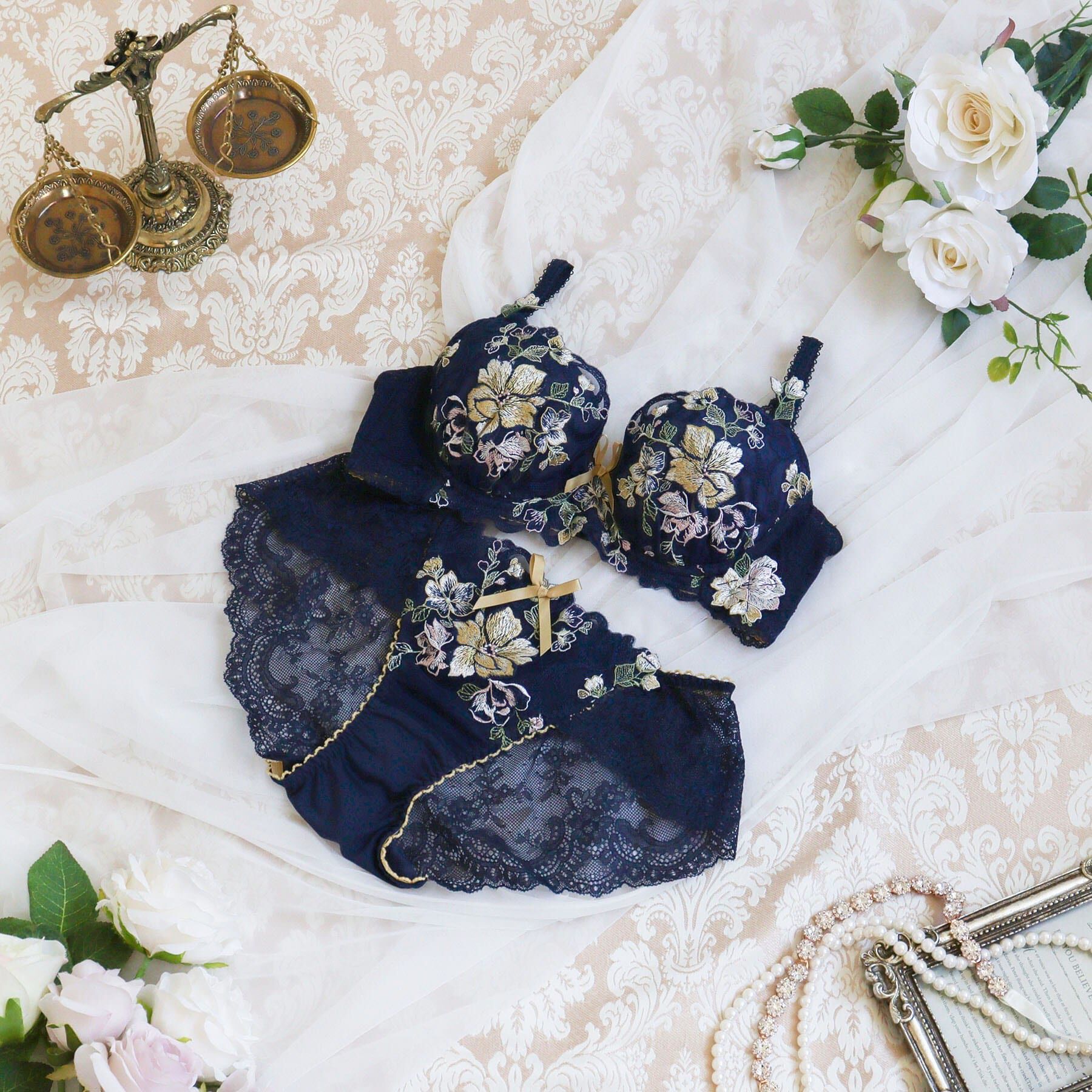 Risa Magli「エリオット レースショーツ」|インナー|