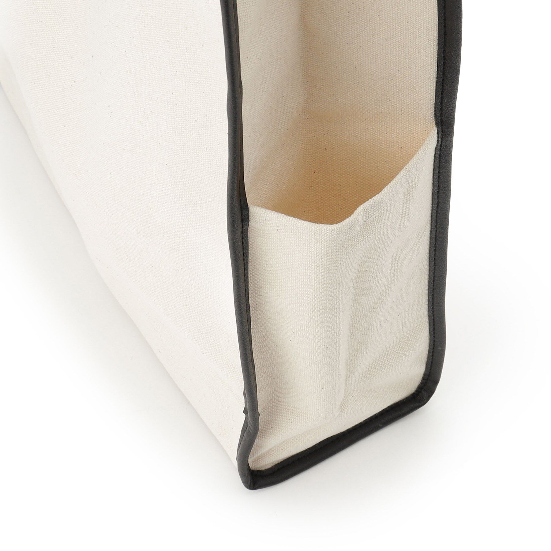 ITS&rsquo;DEMO「【推し活／A4対応】合皮パイピングキャンバストート」|トートバッグ|