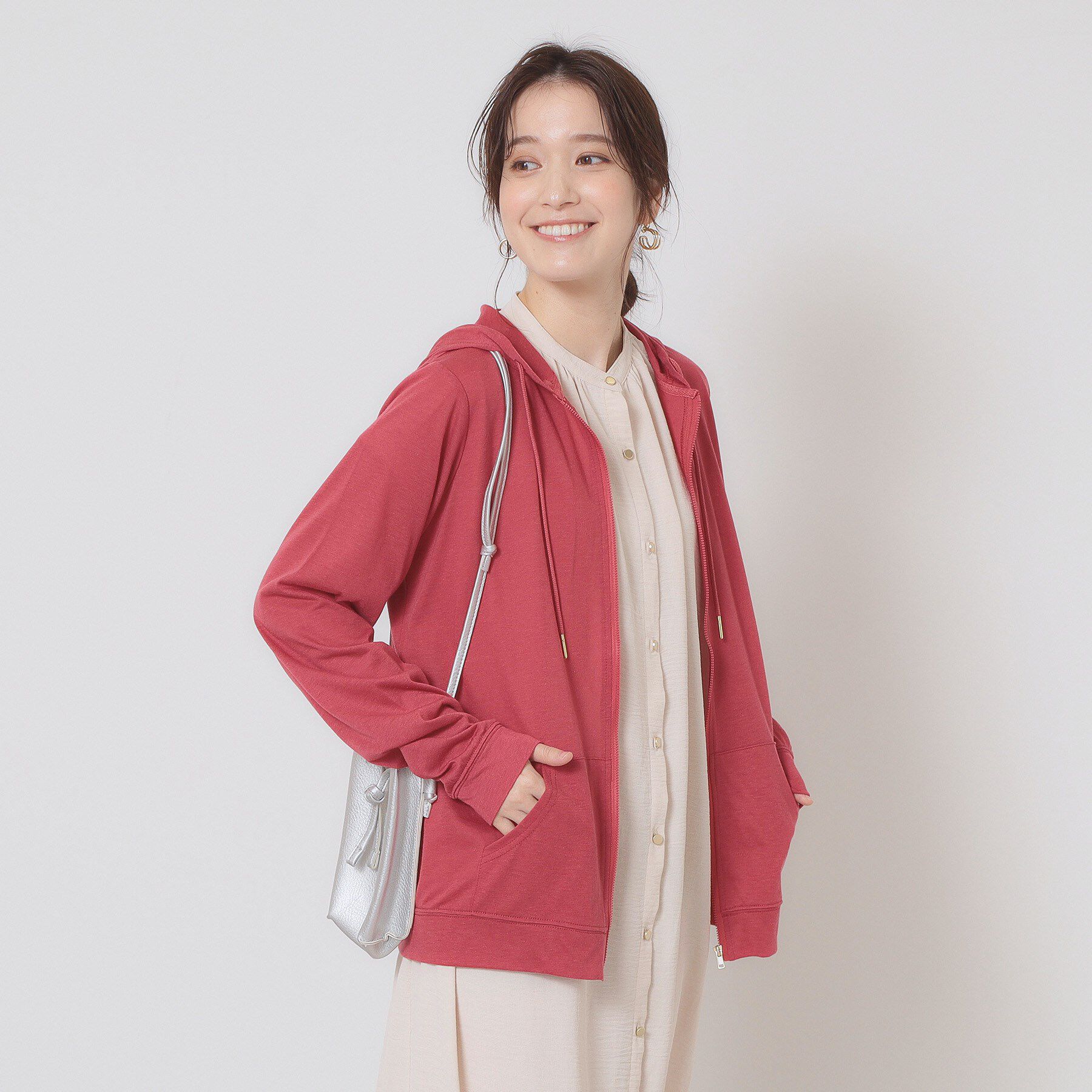 ITS&rsquo;DEMO「【定番人気／手洗い可／M・L展開】UVカットパーカ」|パーカー|