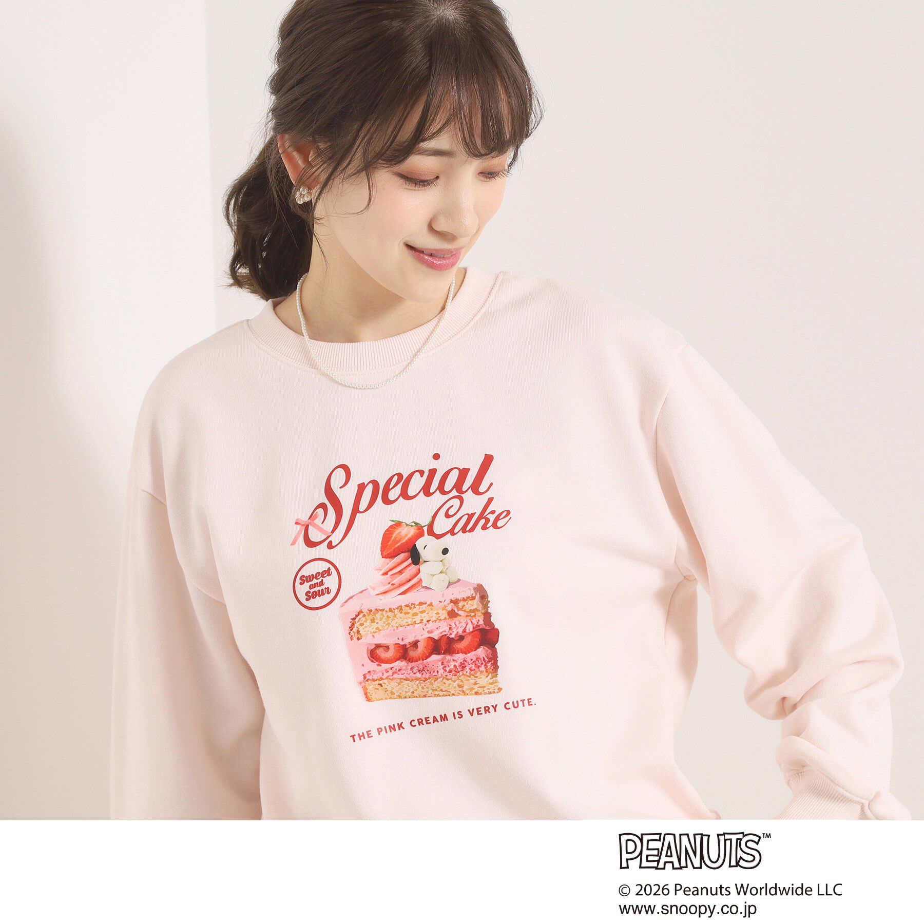 ITS&rsquo;DEMO「＜PEANUTS＞裏毛プルオーバー」|パーカー|