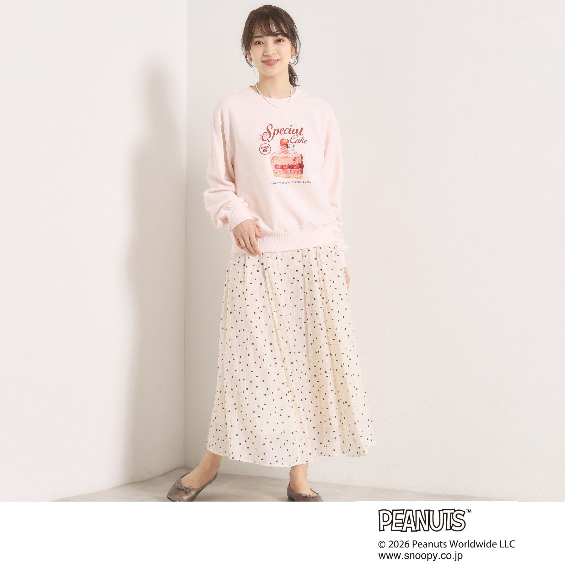 ITS&rsquo;DEMO「＜PEANUTS＞裏毛プルオーバー」|パーカー|