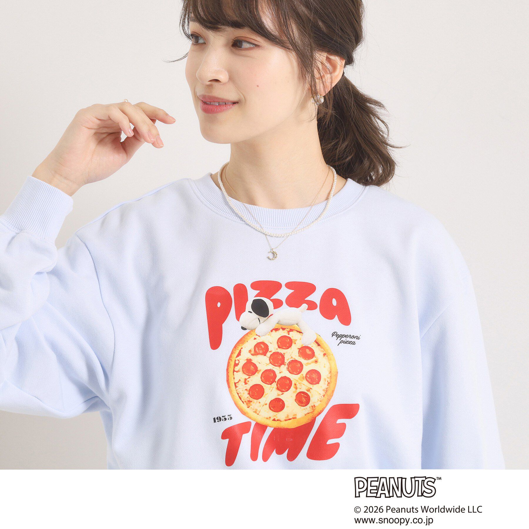 ITS&rsquo;DEMO「＜PEANUTS＞裏毛プルオーバー」|パーカー|